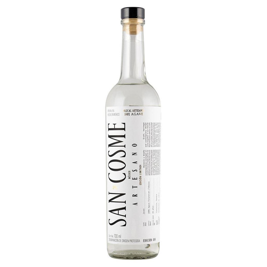 Mezcal San Cosme Artesano Tobala Edicion 03