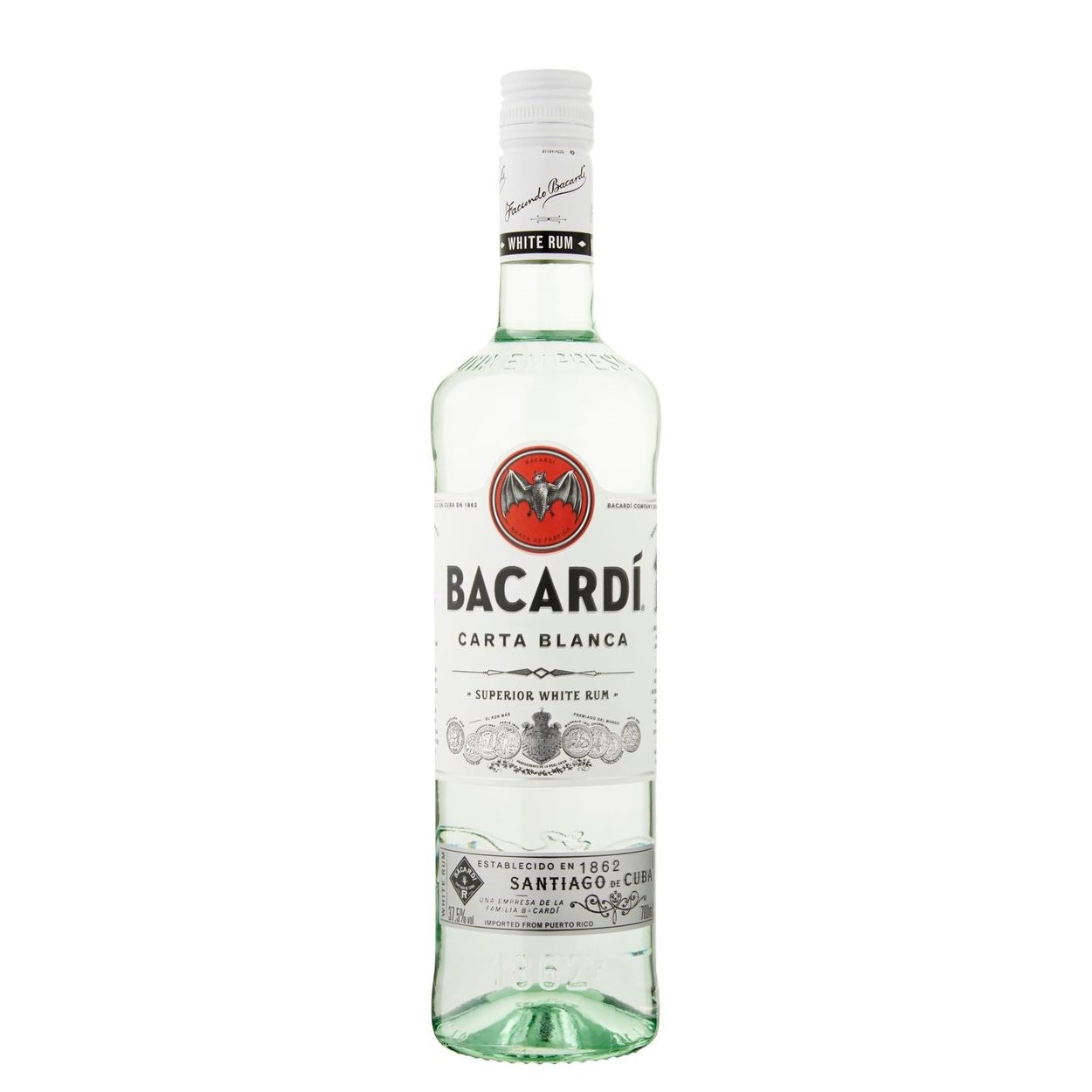 Rum Bacardi Carta Blanca