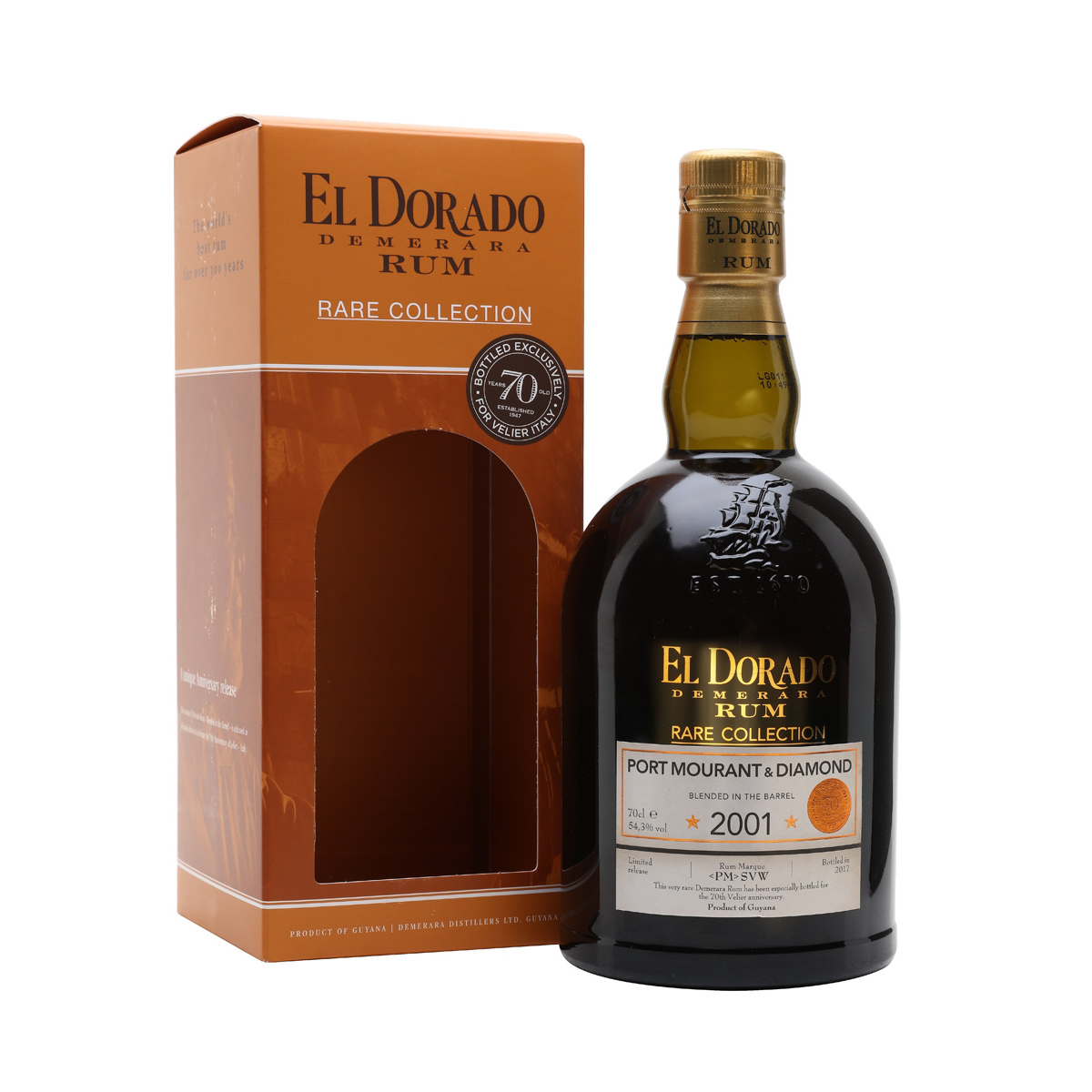 Rum El Dorado Diamond Port Mourant