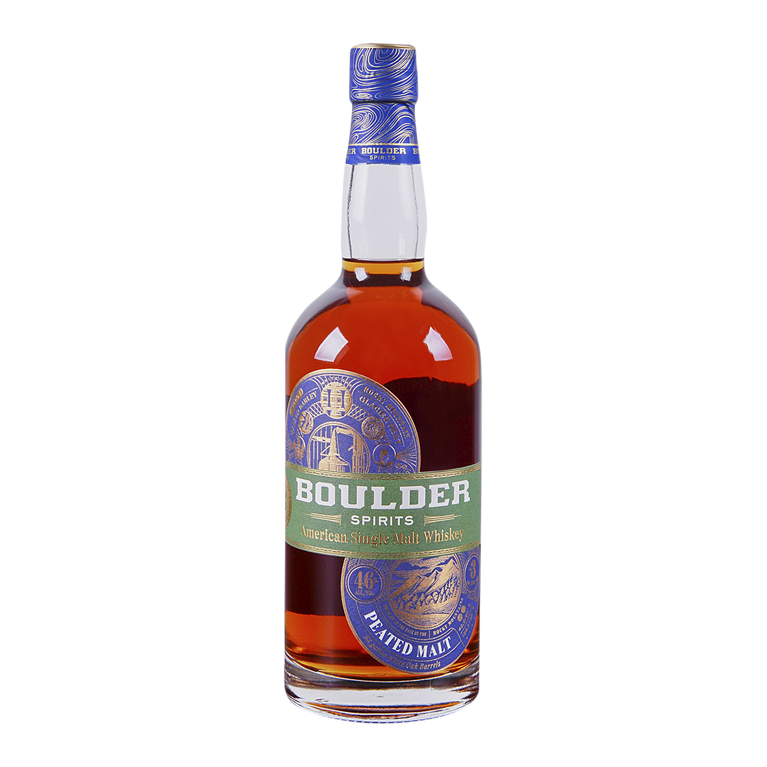 Whiskey Boulder American Single Malt Peated