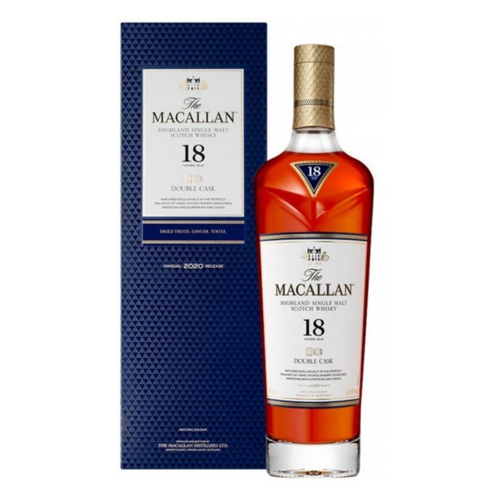Whisky Macallan 18Y Double Cask 