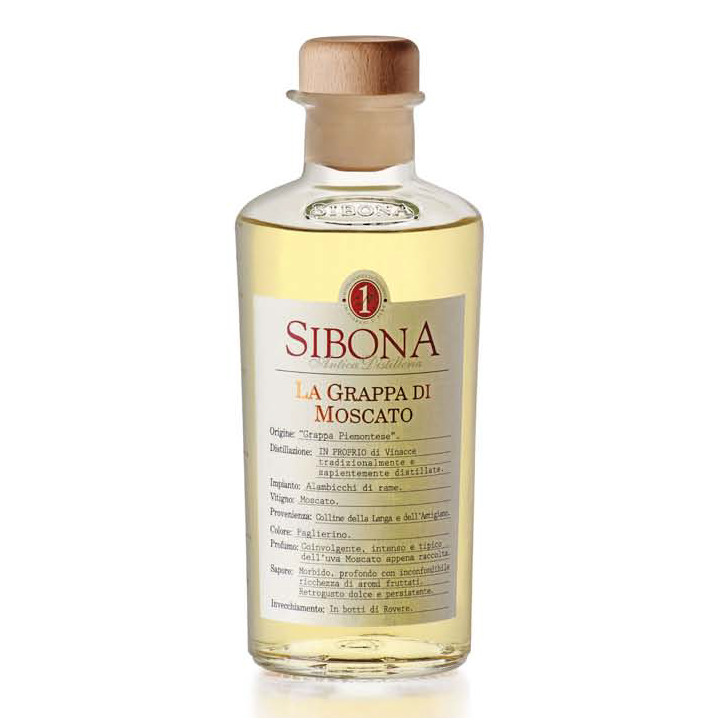 Grappa Sibona Moscato