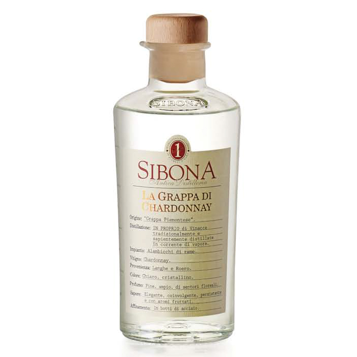 Grappa Sibona Chardonnay