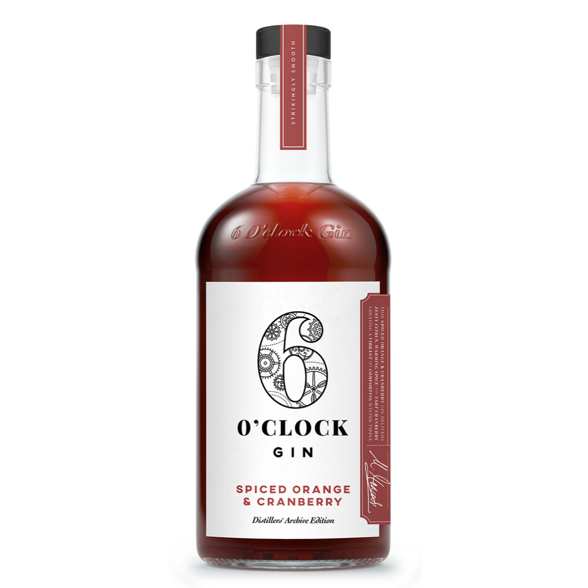 Gin 6 O'Clock Spiced Orange & Cranberry