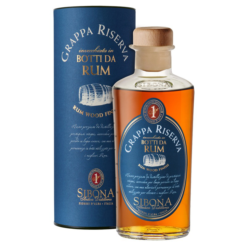 Grappa Sibona Rum Cask
