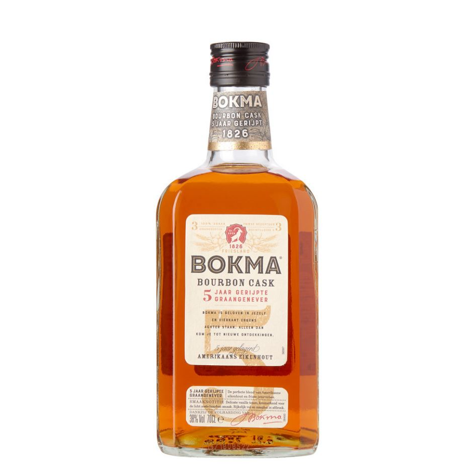 Jenever Bokma 5Y Bourbon Cask