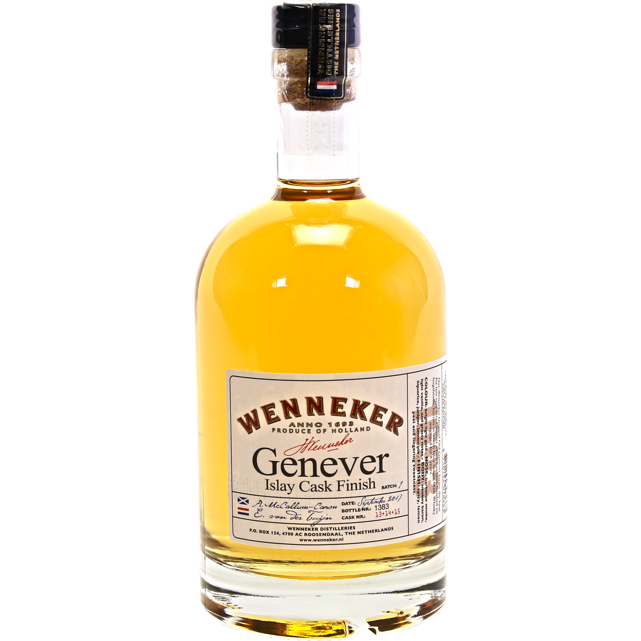 Jenever Wenneker Islay Cask Finish