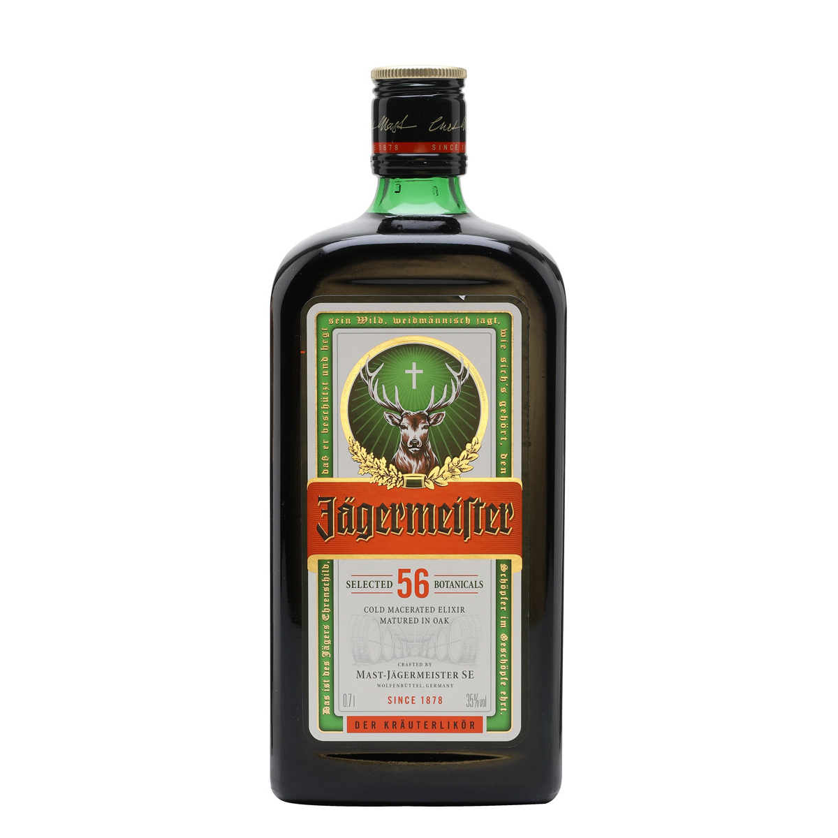 Likeur Jagermeister 1L (vierkant)
