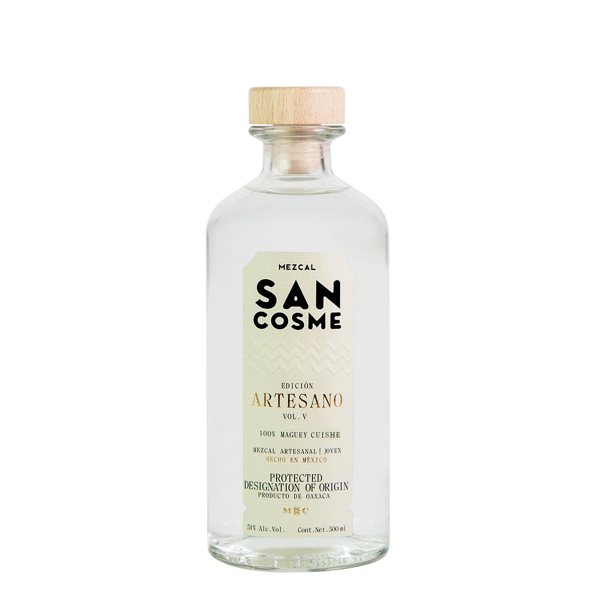 Mezcal San Cosme Artesano Cuishe Edicion 05