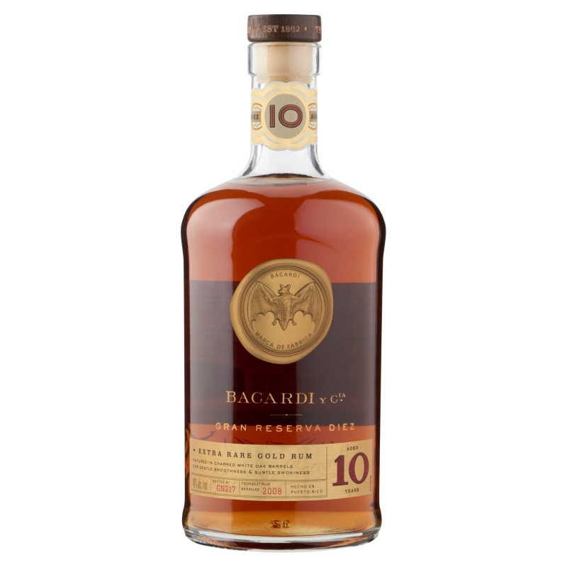 Rum Bacardi Gran Reserva Diez 10Y