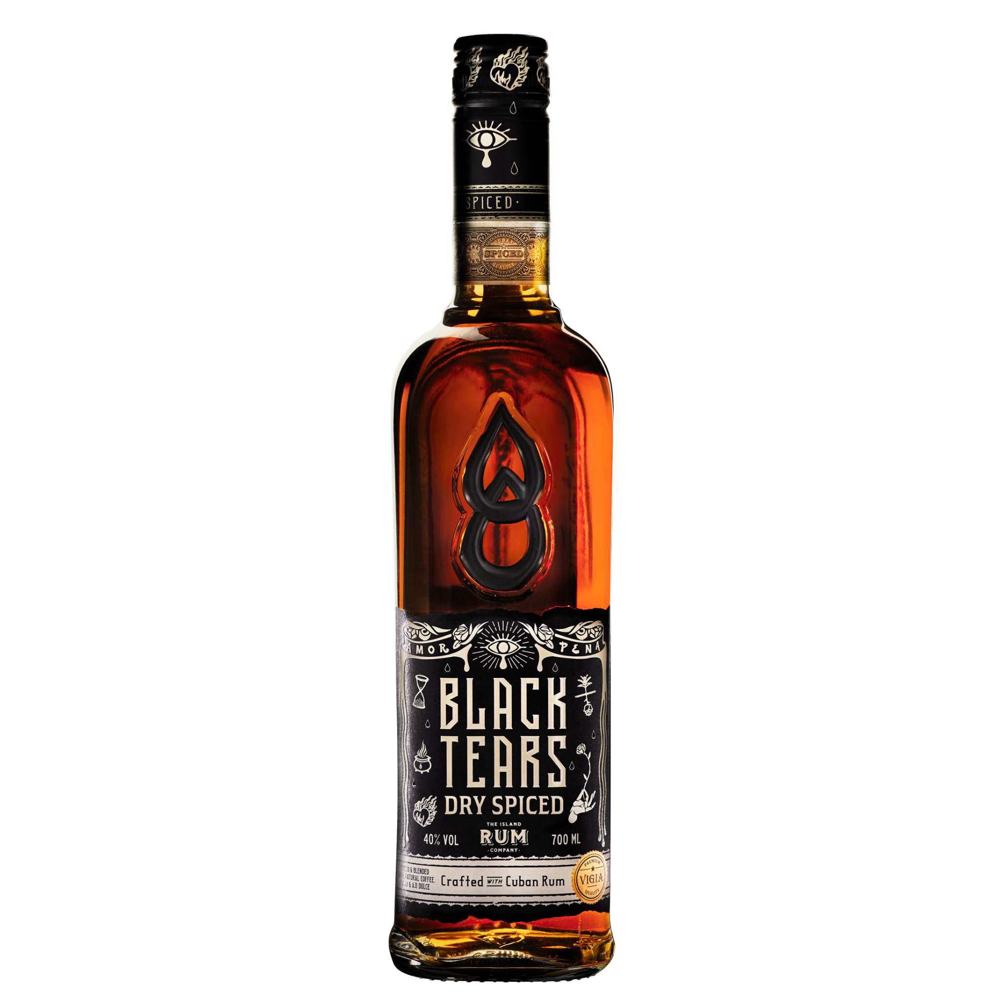 Rum Black Tears Cuban Spiced