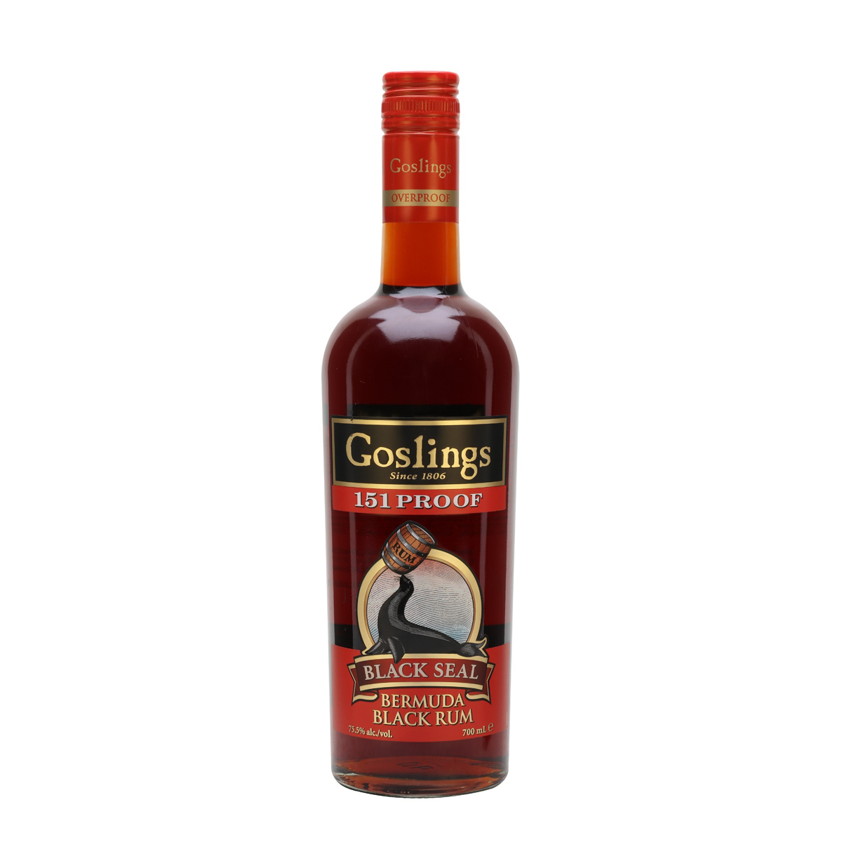 Rum Goslings 151 Overproof 75,5%