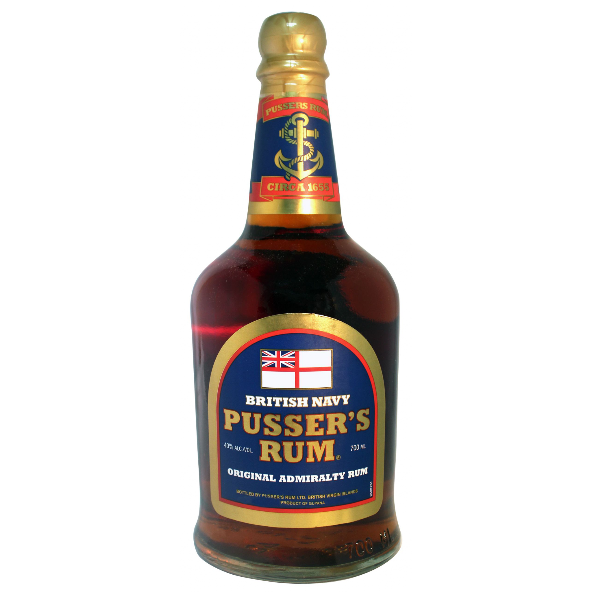 Rum Pusser's British Navy Blue Label