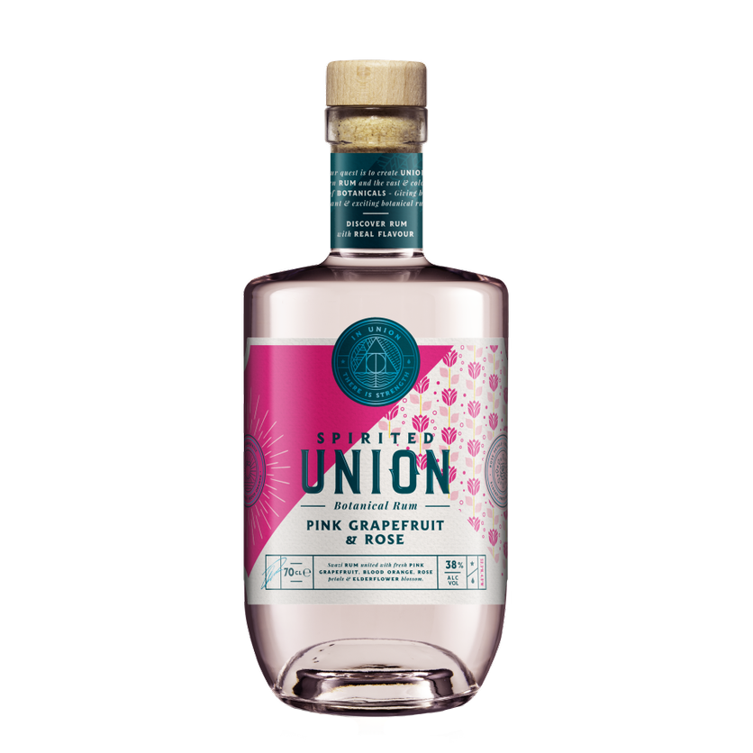 Rum Spirited Union Pink Grapefruit & Rose