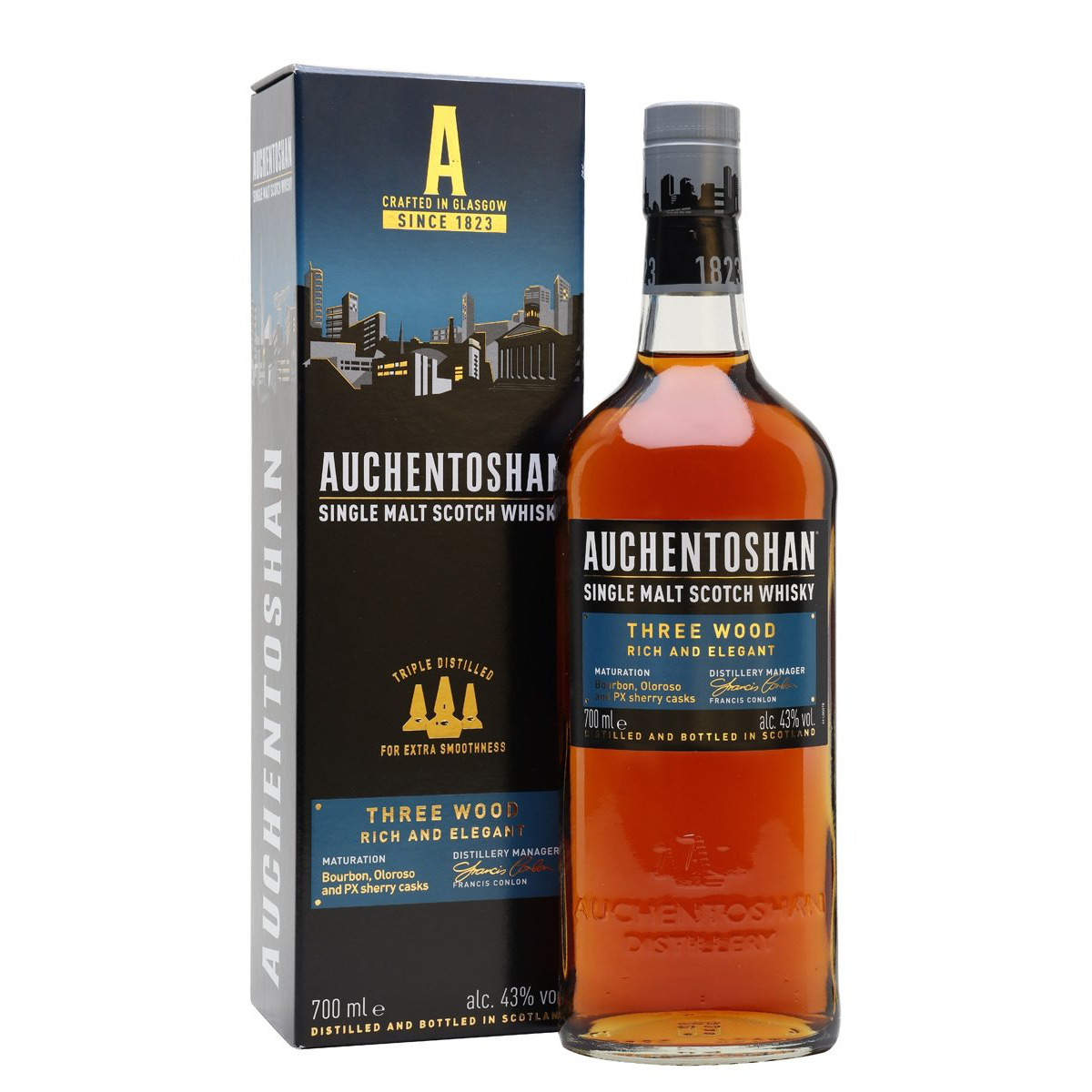 Whisky Auchentoshan Three Wood