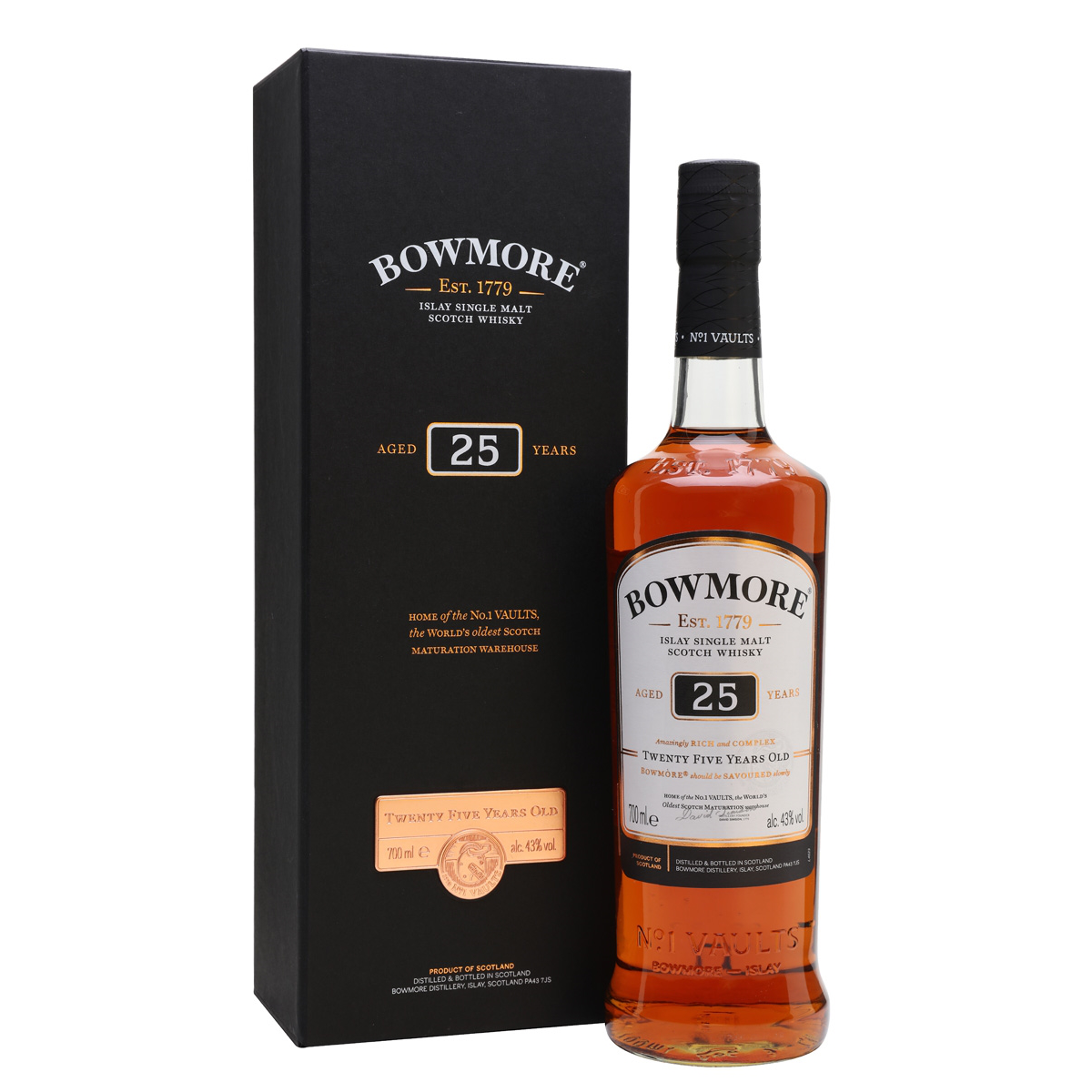 Whisky Bowmore 25Y 