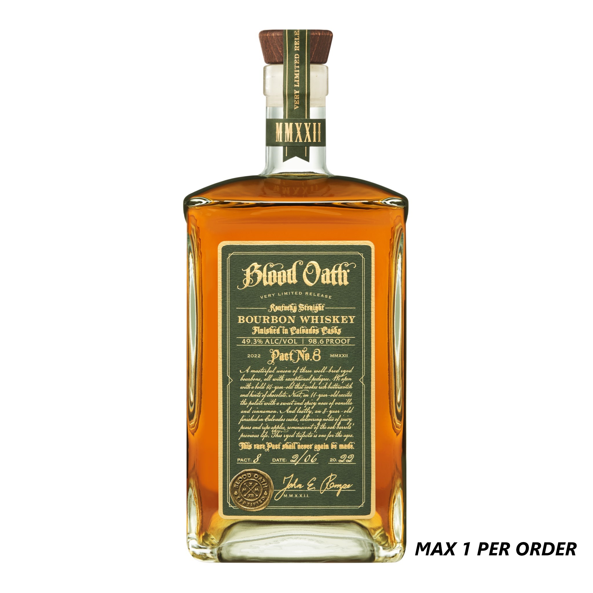 Whiskey Blood Oath Pact 8 (2022)