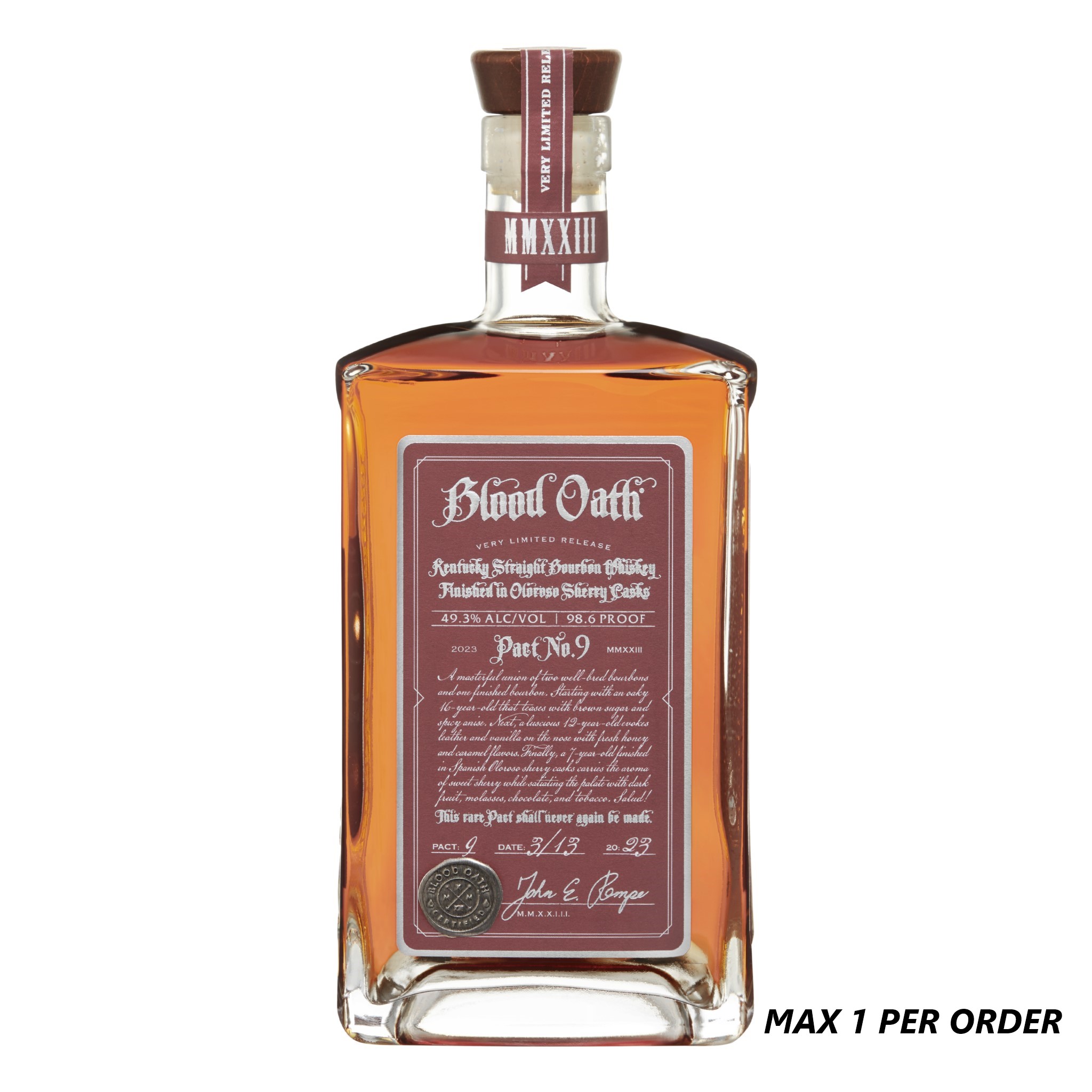 Whiskey Blood Oath Pact 9 (2023)
