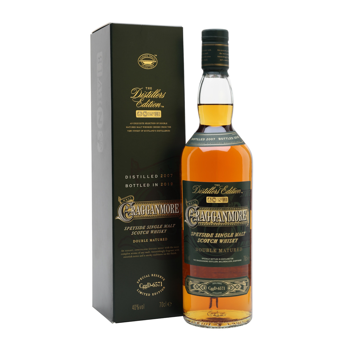 Whisky Cragganmore Distillers Edition