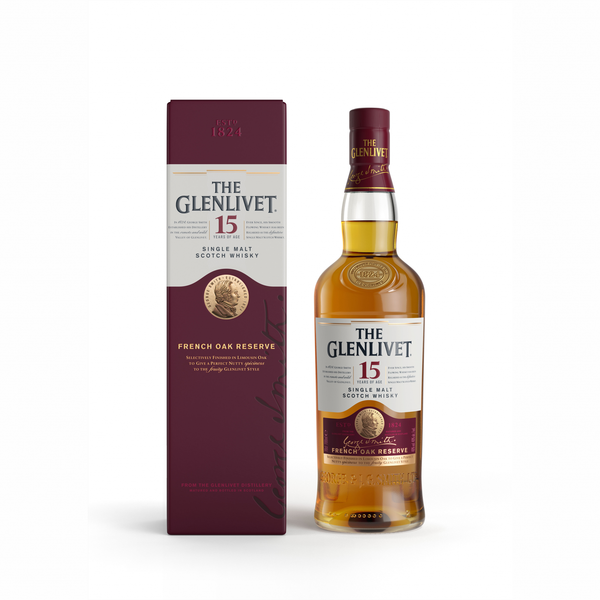 Whisky Glenlivet 15Y French Oak