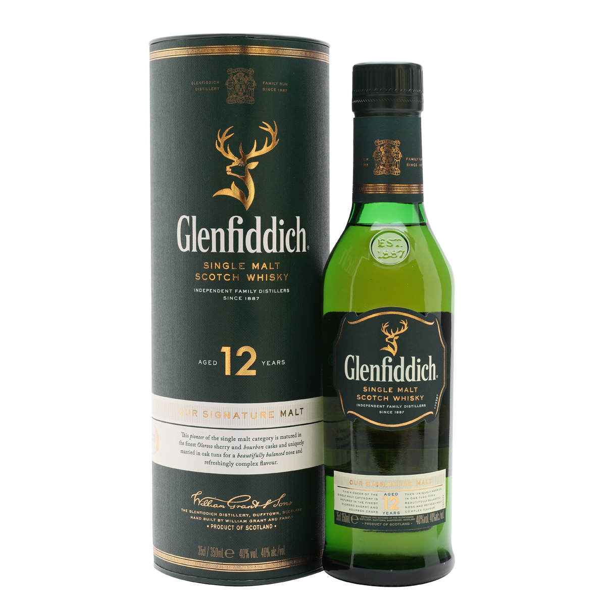 Whisky Glenfiddich 12Y 0,35L