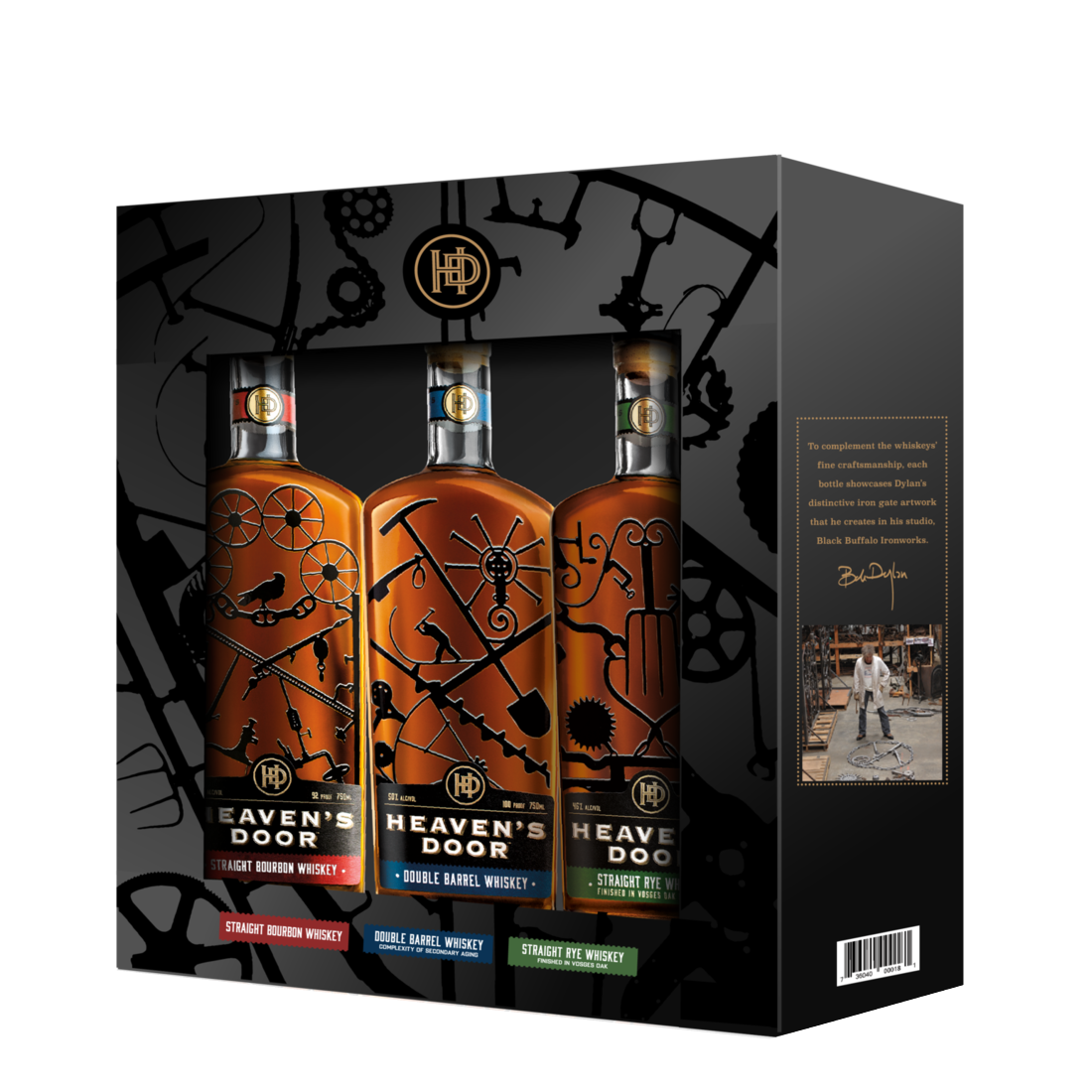 Whiskey Heaven's Door Trilogy Gift Pack 3X200ml