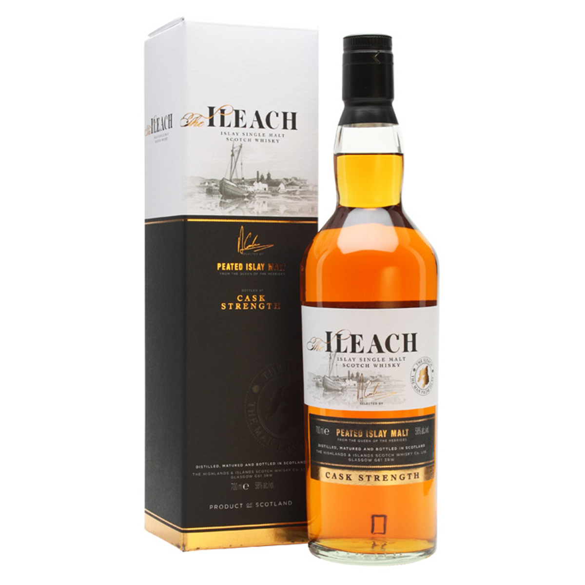 Whisky Ileach Cask Strenght 58%
