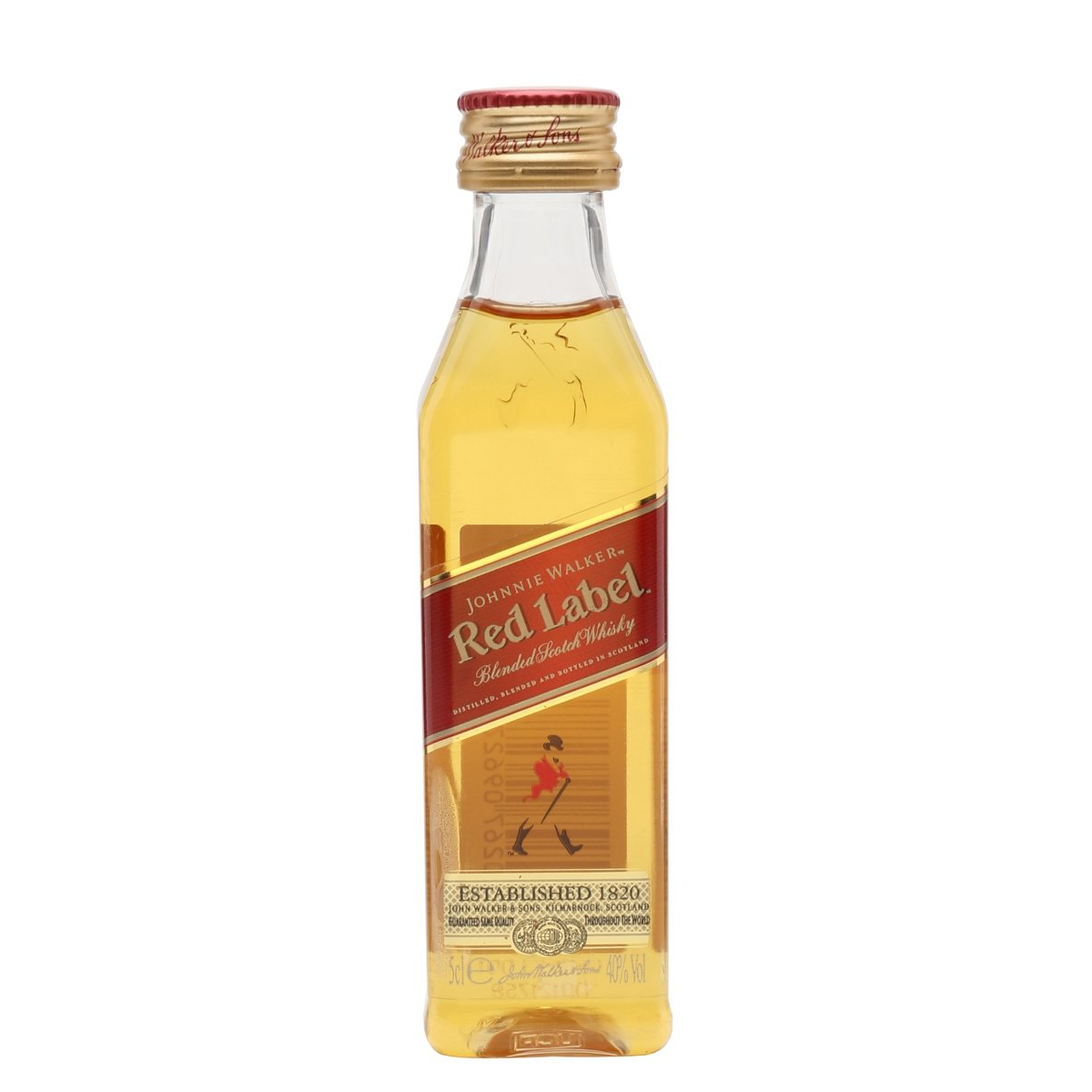 Whisky Johnnie Walker Red Label 12x5cl