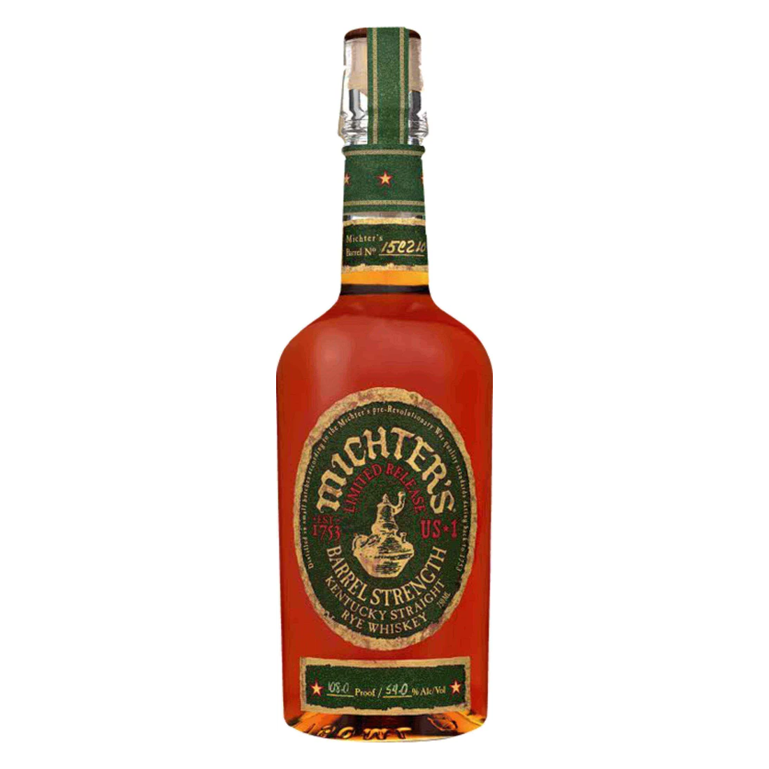 Whiskey Michter's Straight Rye Barrel Strength
