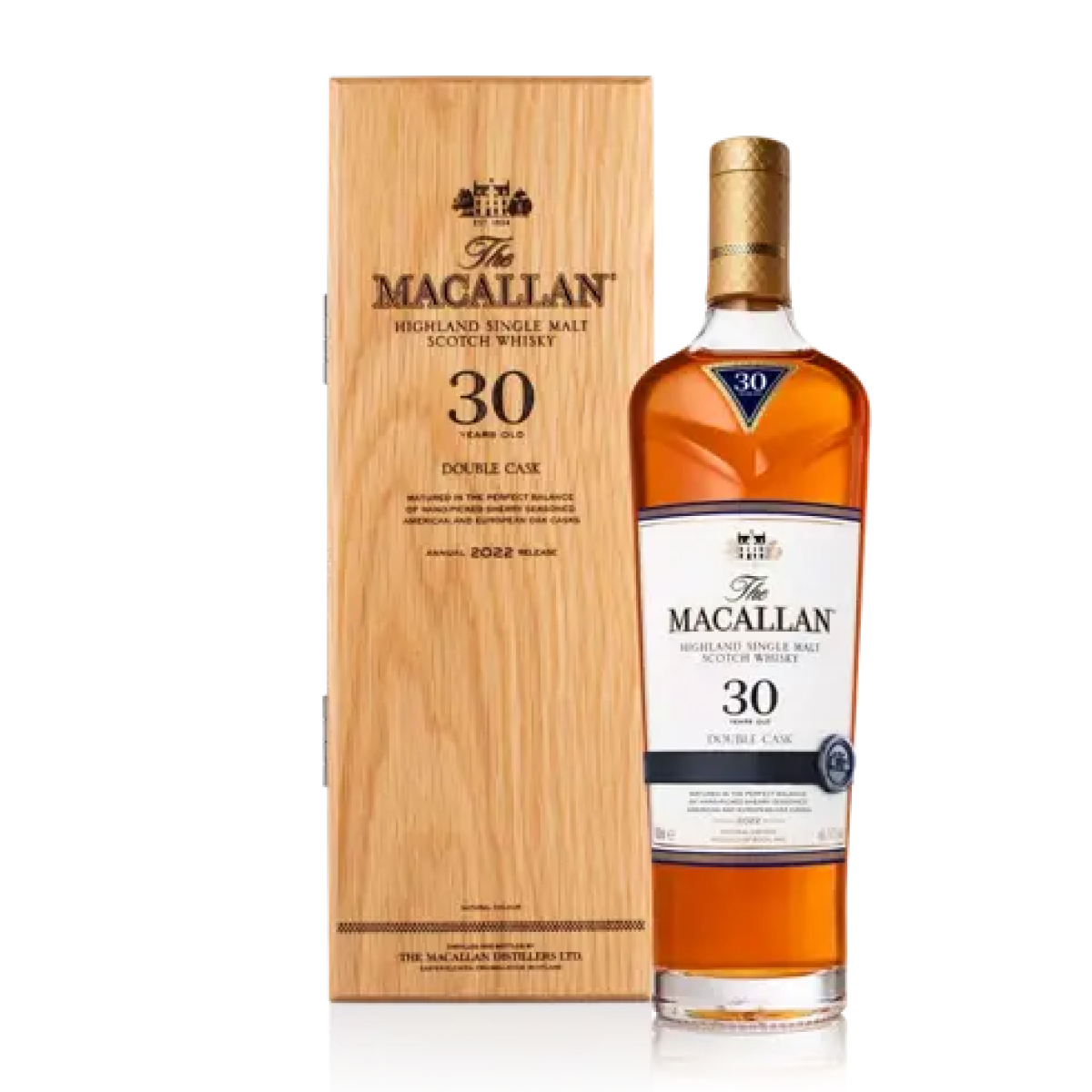 Whisky Macallan 30Y Double Cask
