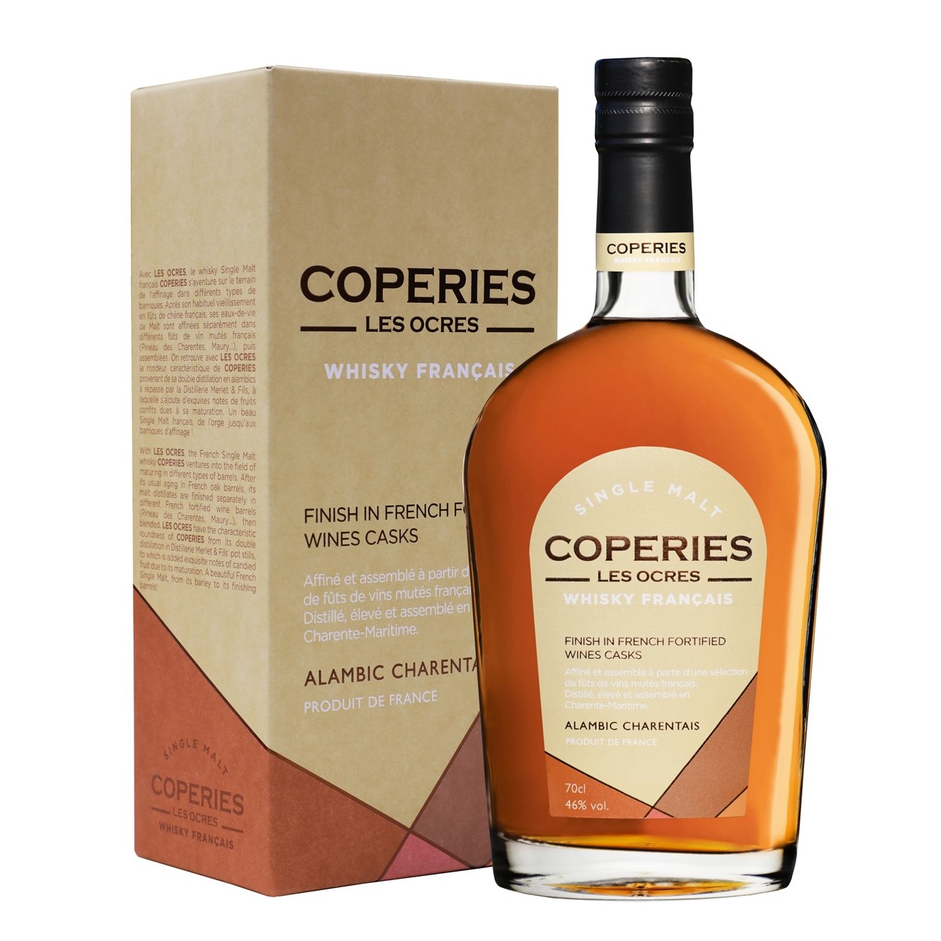 Whisky Coperies French Single Malt Les Ocres