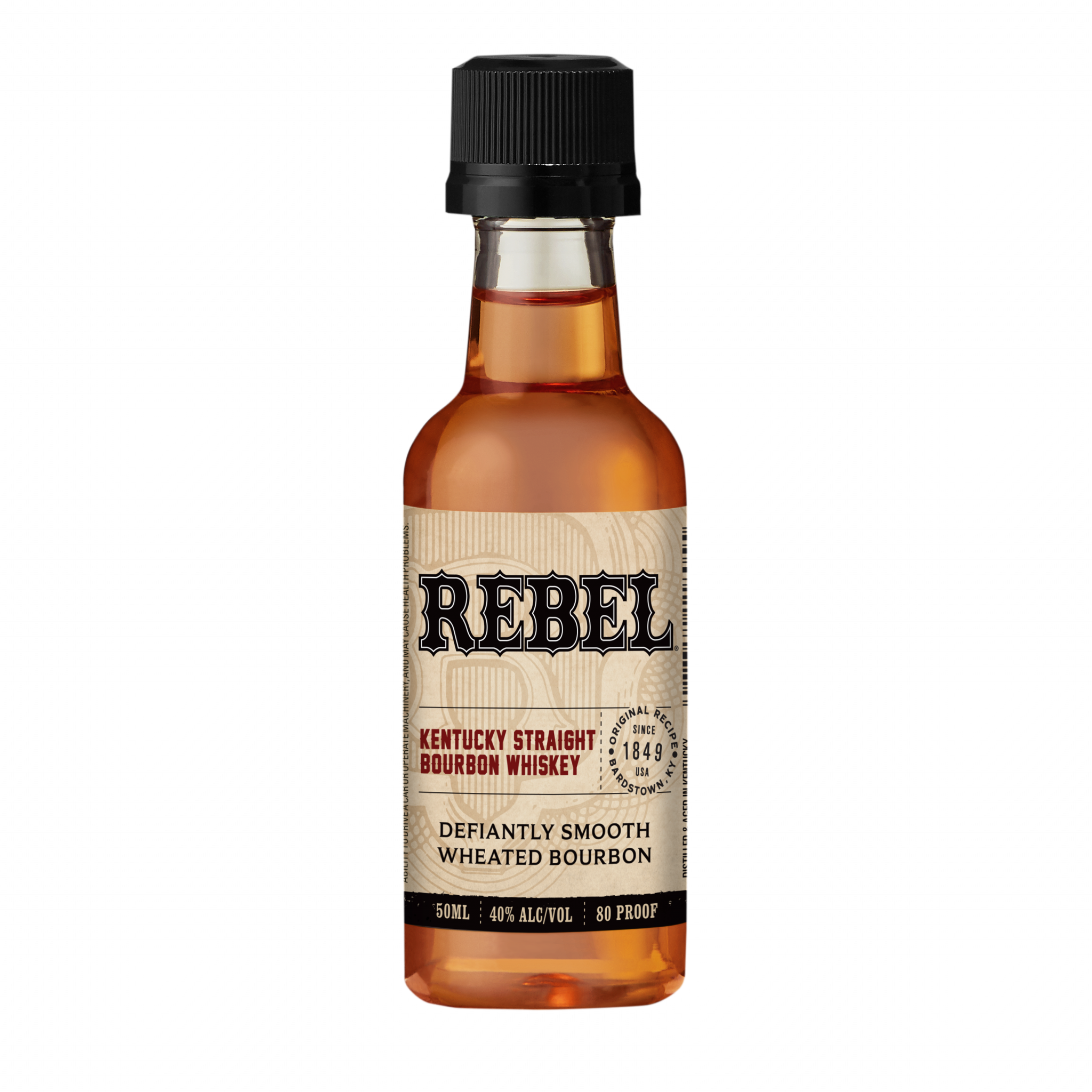 Whiskey Rebel Straight Bourbon 5cl