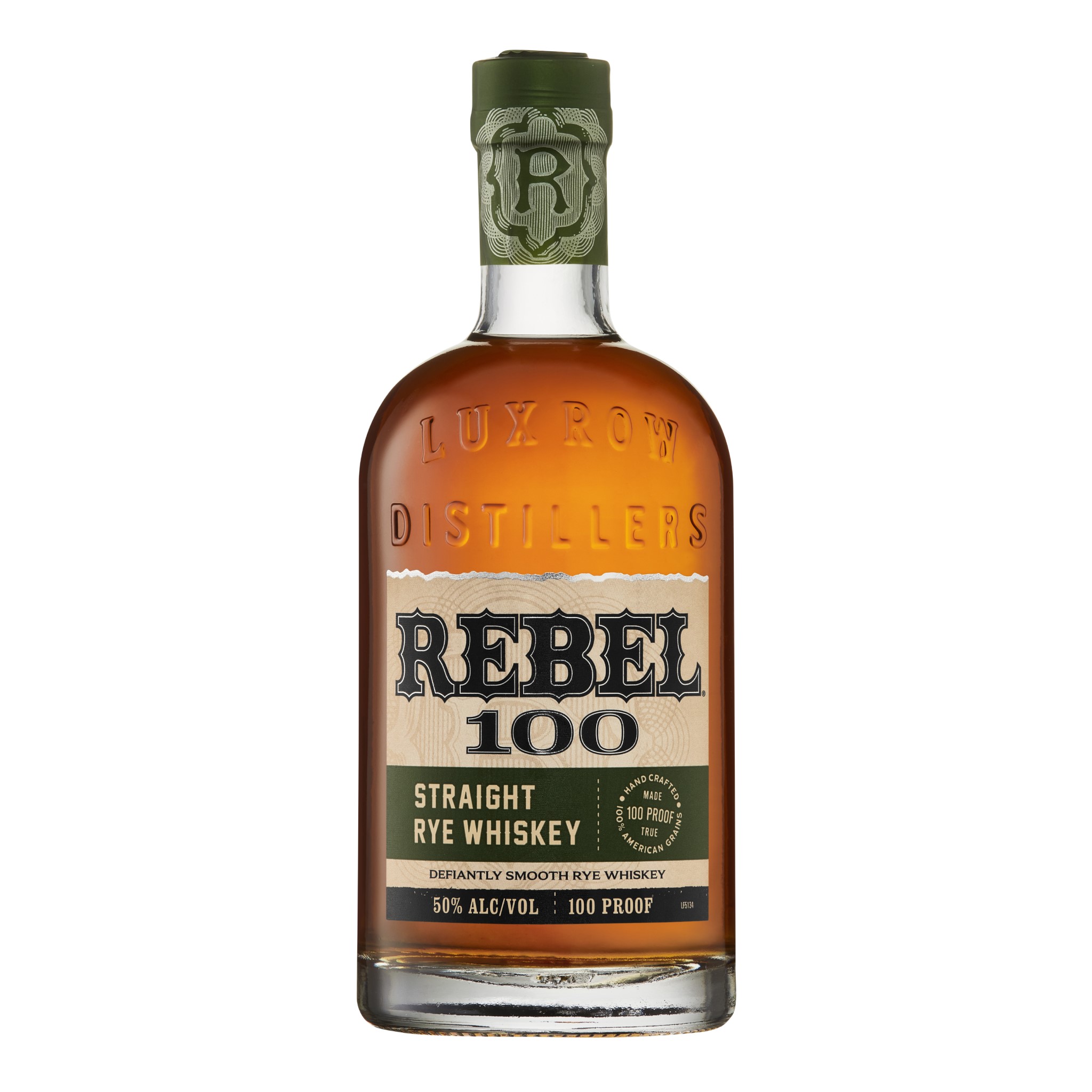 Whiskey Rebel Rye 100 Proof