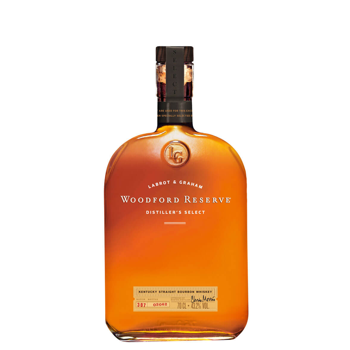 Whiskey Woodford Reserve Bourbon 43,2%