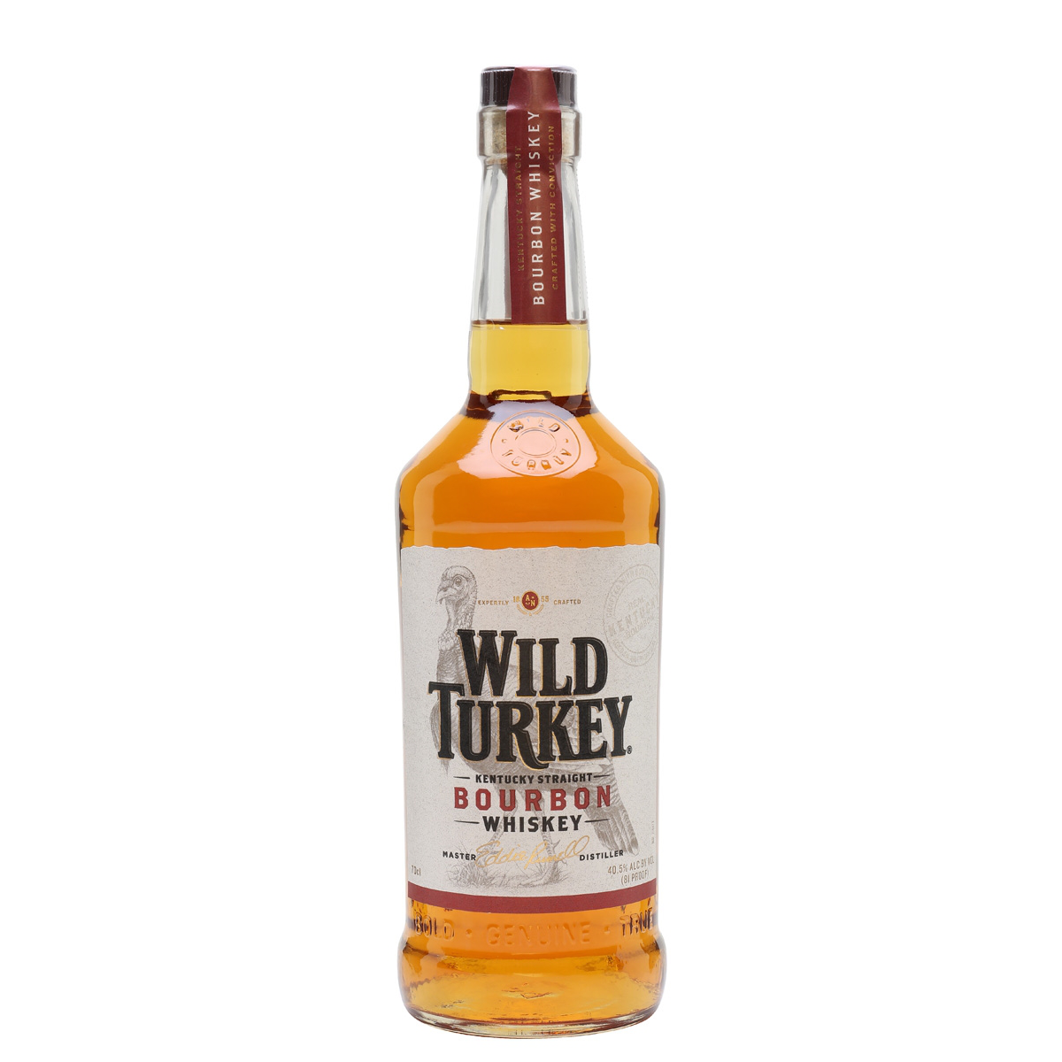 Whiskey Wild Turkey Bourbon 81 Proof