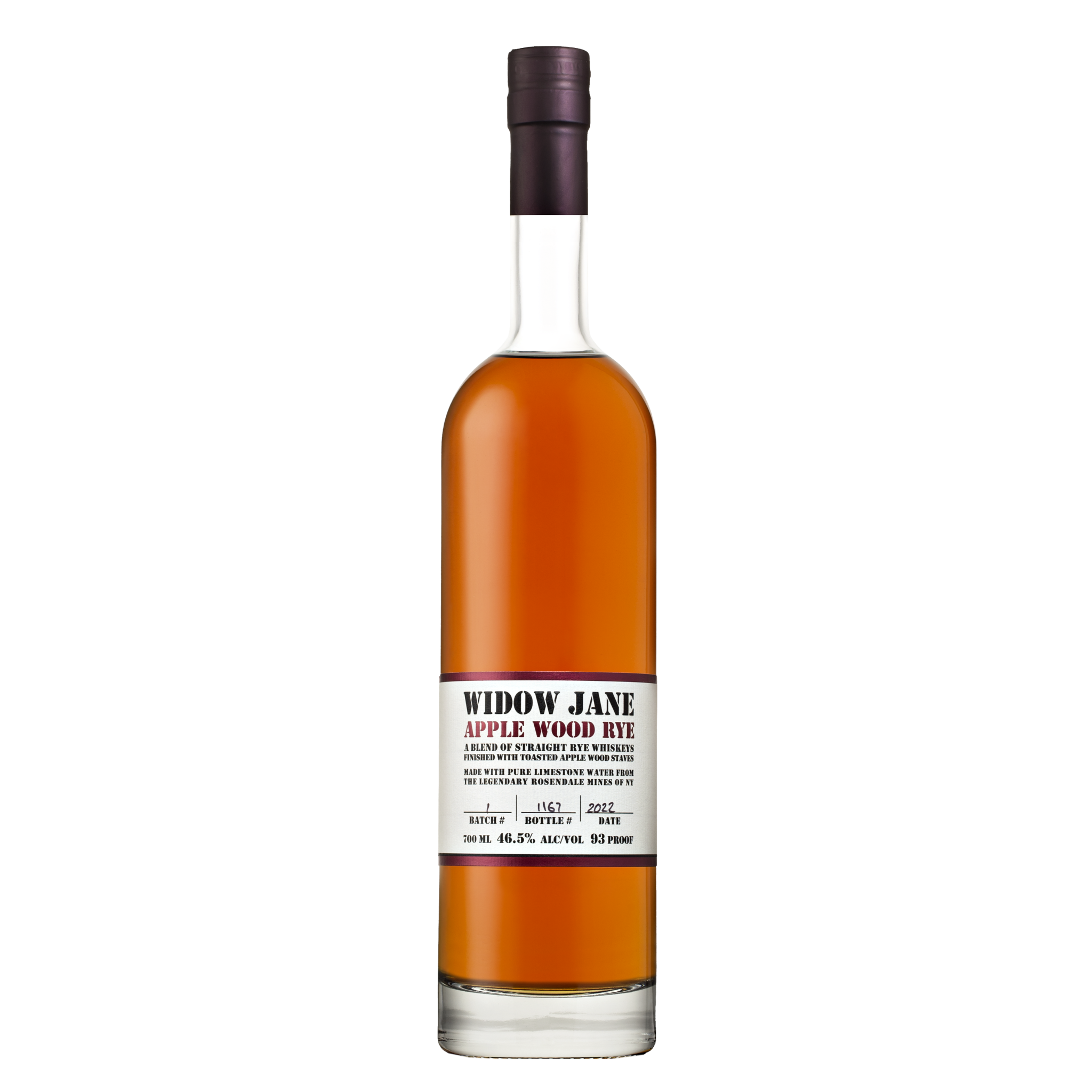 Whiskey Widow Jane Apple Wood Rye