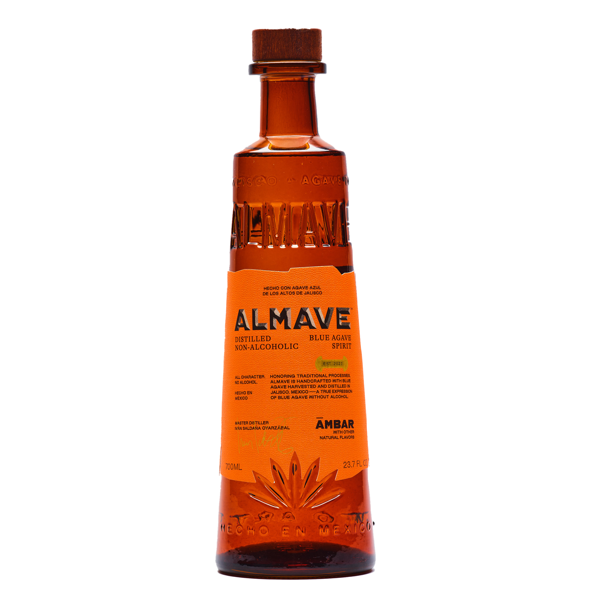 Almave Ambar Non Alcoholic Blue Agave Spirit