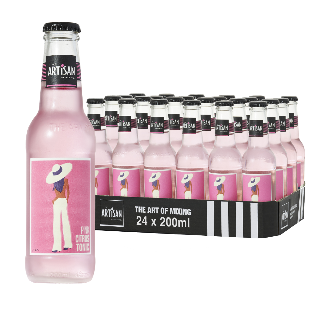 Artisan Drinks Pink Citrus Tonic 24x200ml
