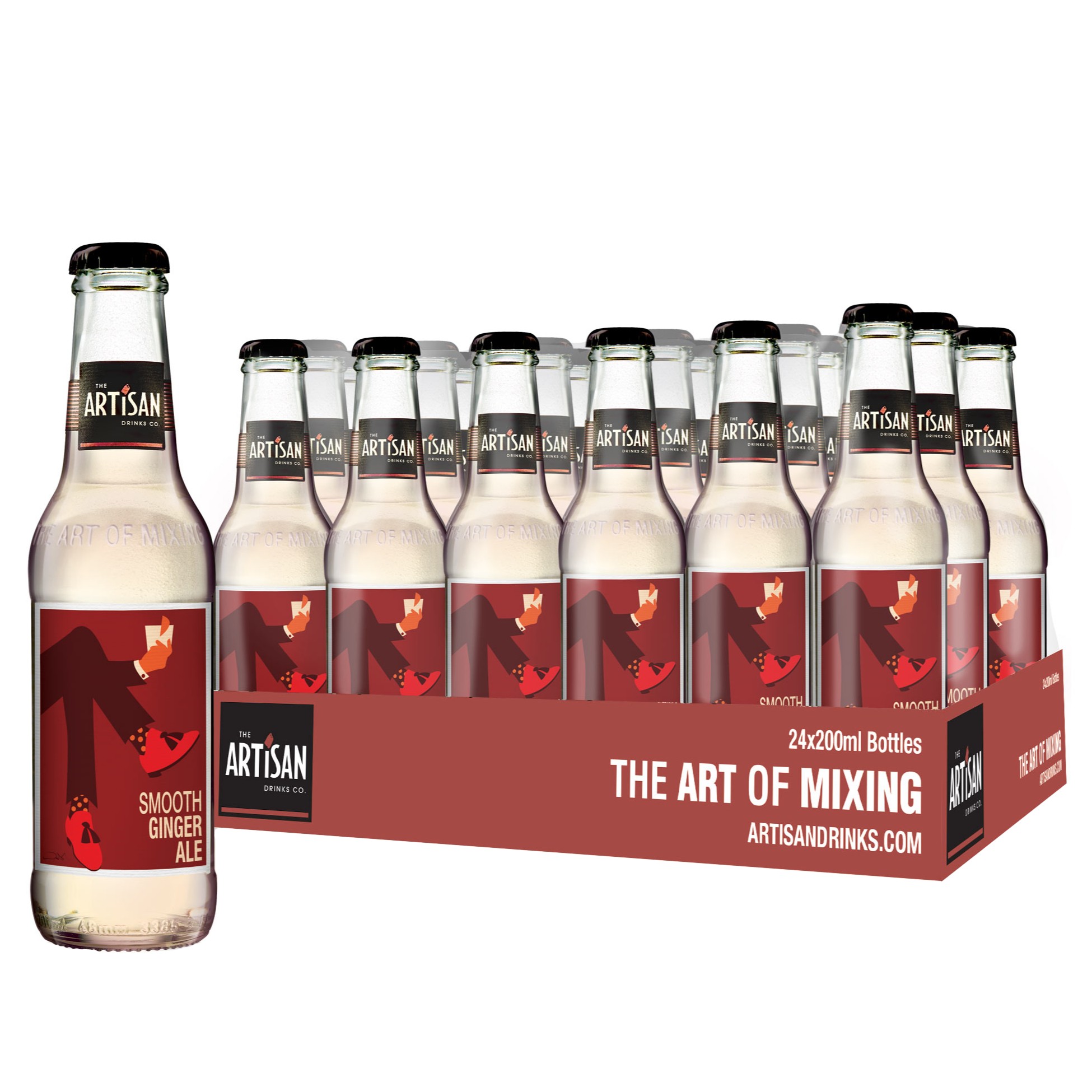 Artisan Drinks Smooth Ginger Ale 24 x 200ml