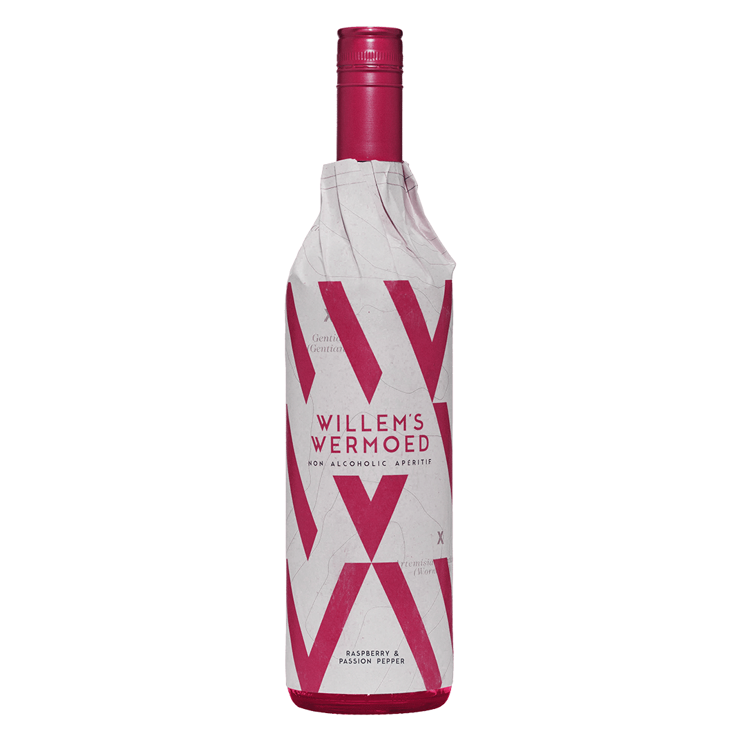 Aperitief Willems Wermoed Framboos & Passie Peper 