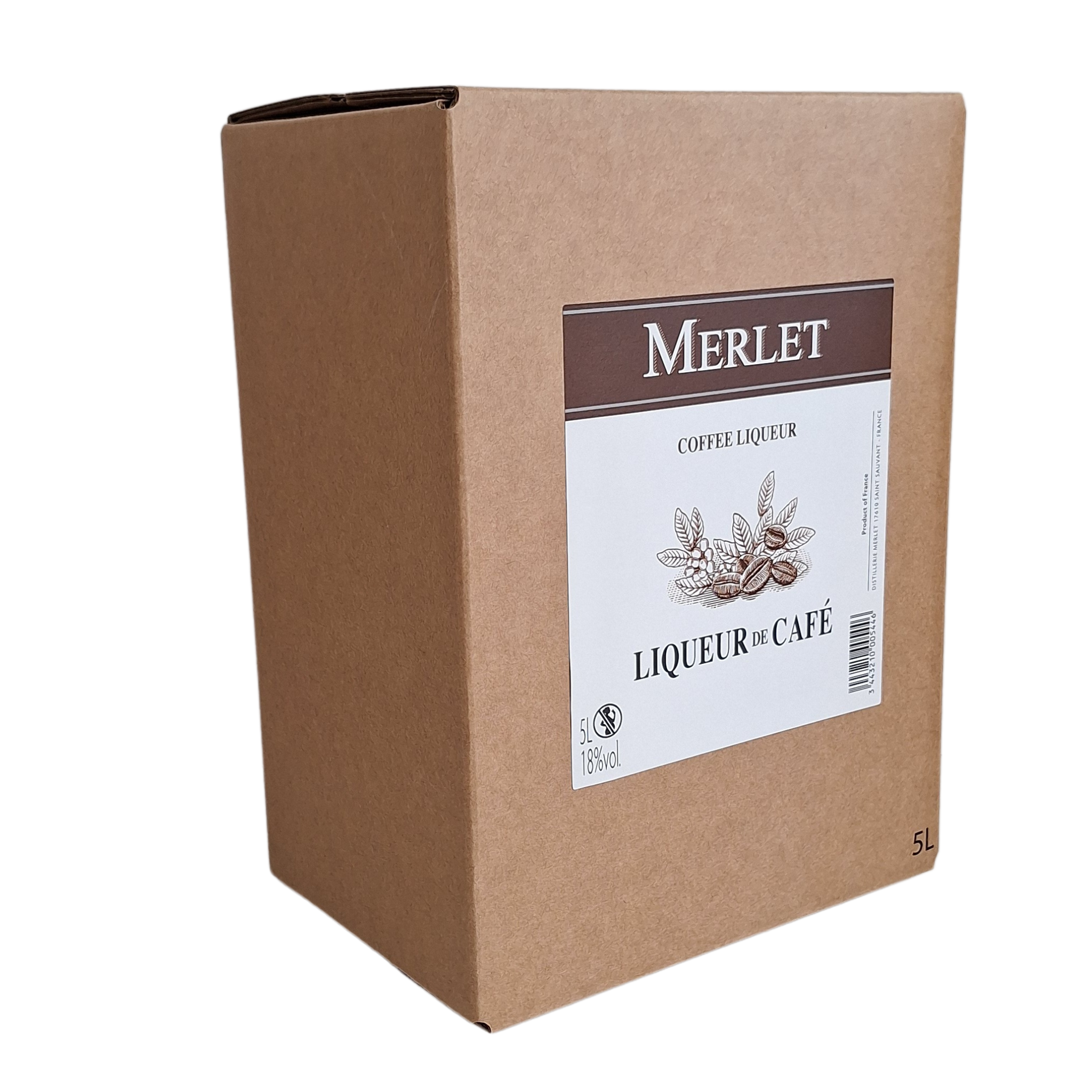 Likeur Merlet Cafe BiB 5L