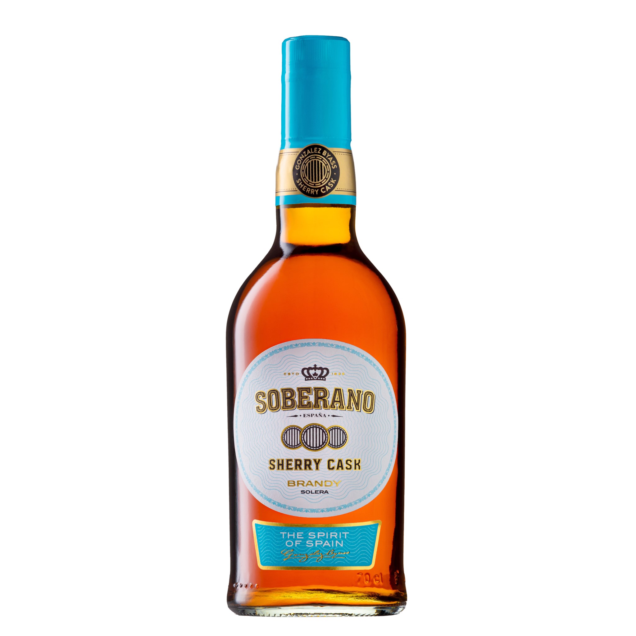 Brandy Soberano Sherry Cask Solera 70cl