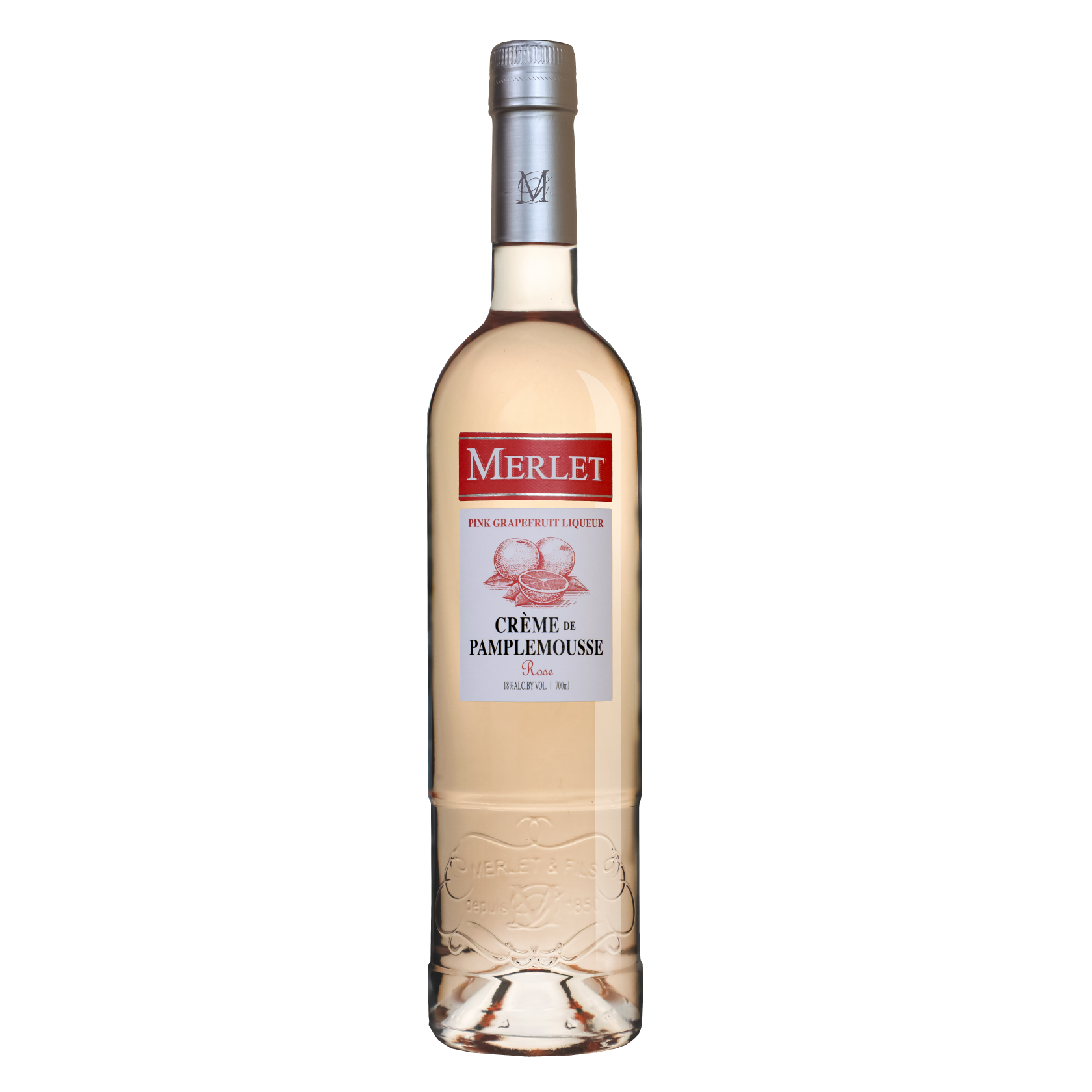 Likeur Merlet Creme de Pamplemousse Rose