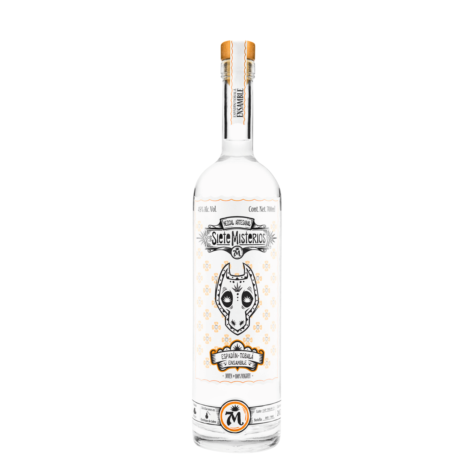 Mezcal Los Siete Misterios Espadin-Tobala
