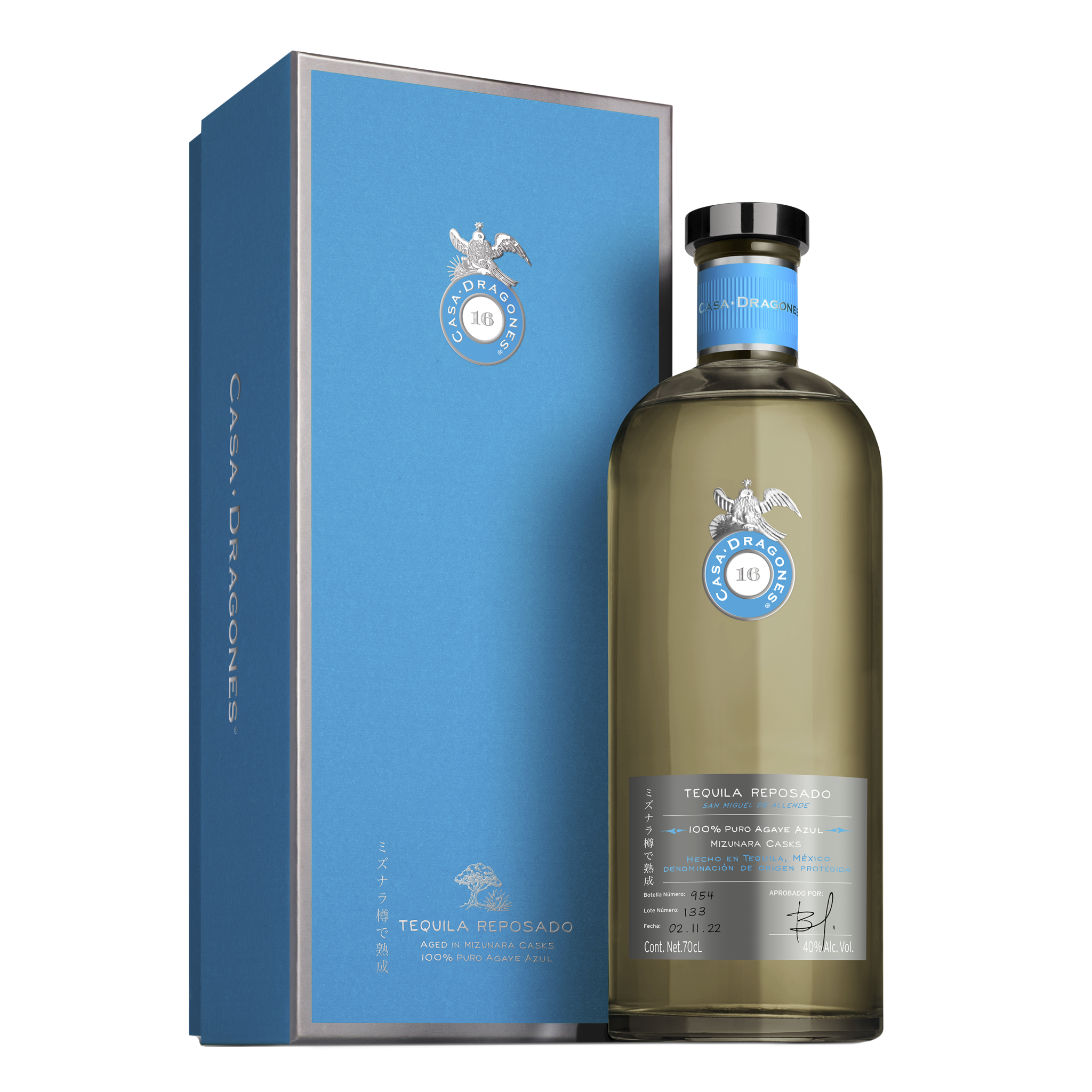 Tequila Casa Dragones Reposado Mizunara Cask 70cl