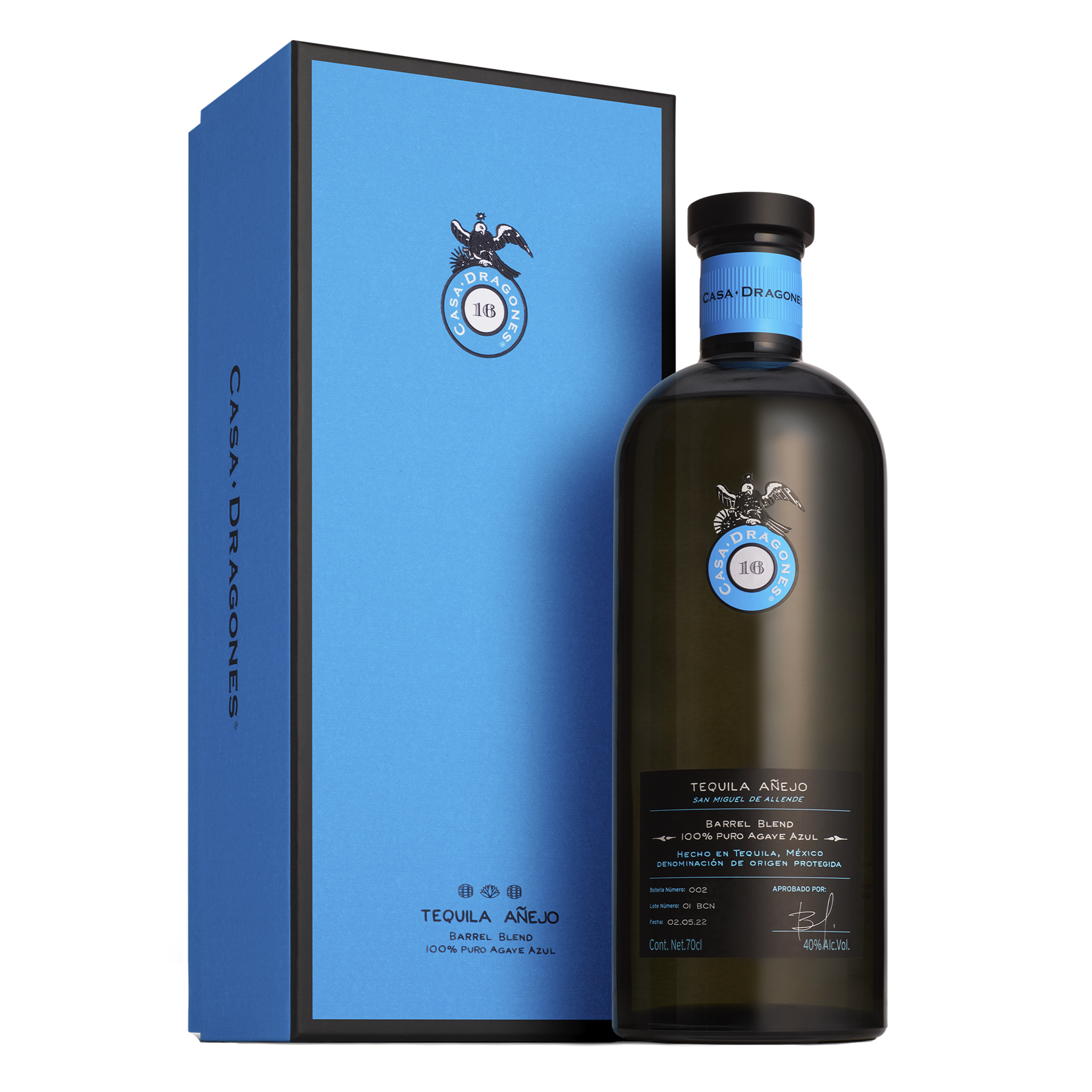Tequila Casa Dragones Anejo Barrel Blend 70cl
