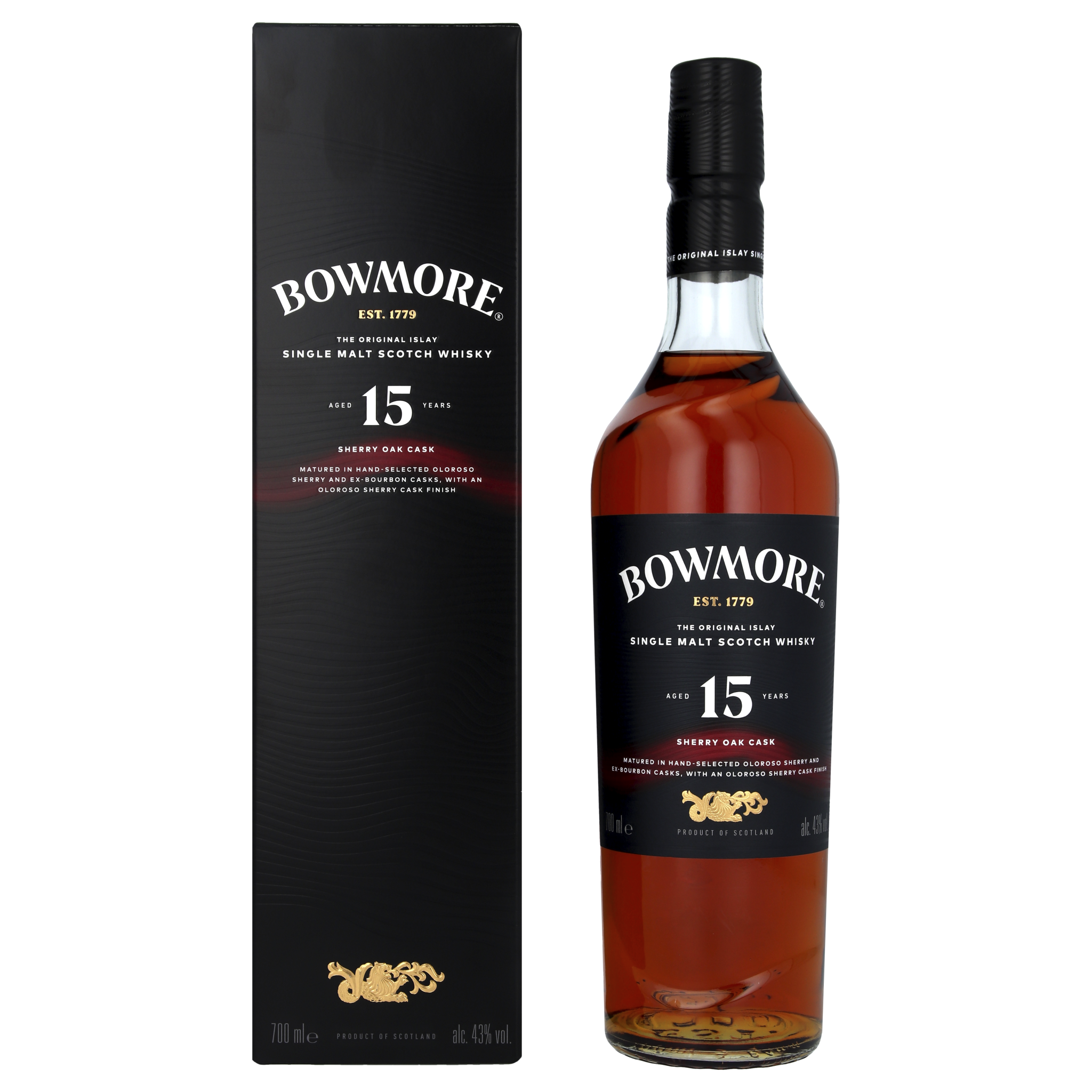 Whisky Bowmore Sherry Oak 15Y