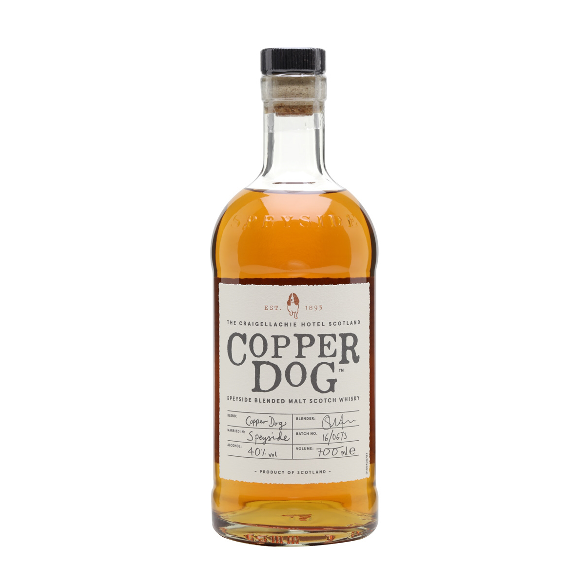 Whisky Copper Dog Speyside Blended Malt