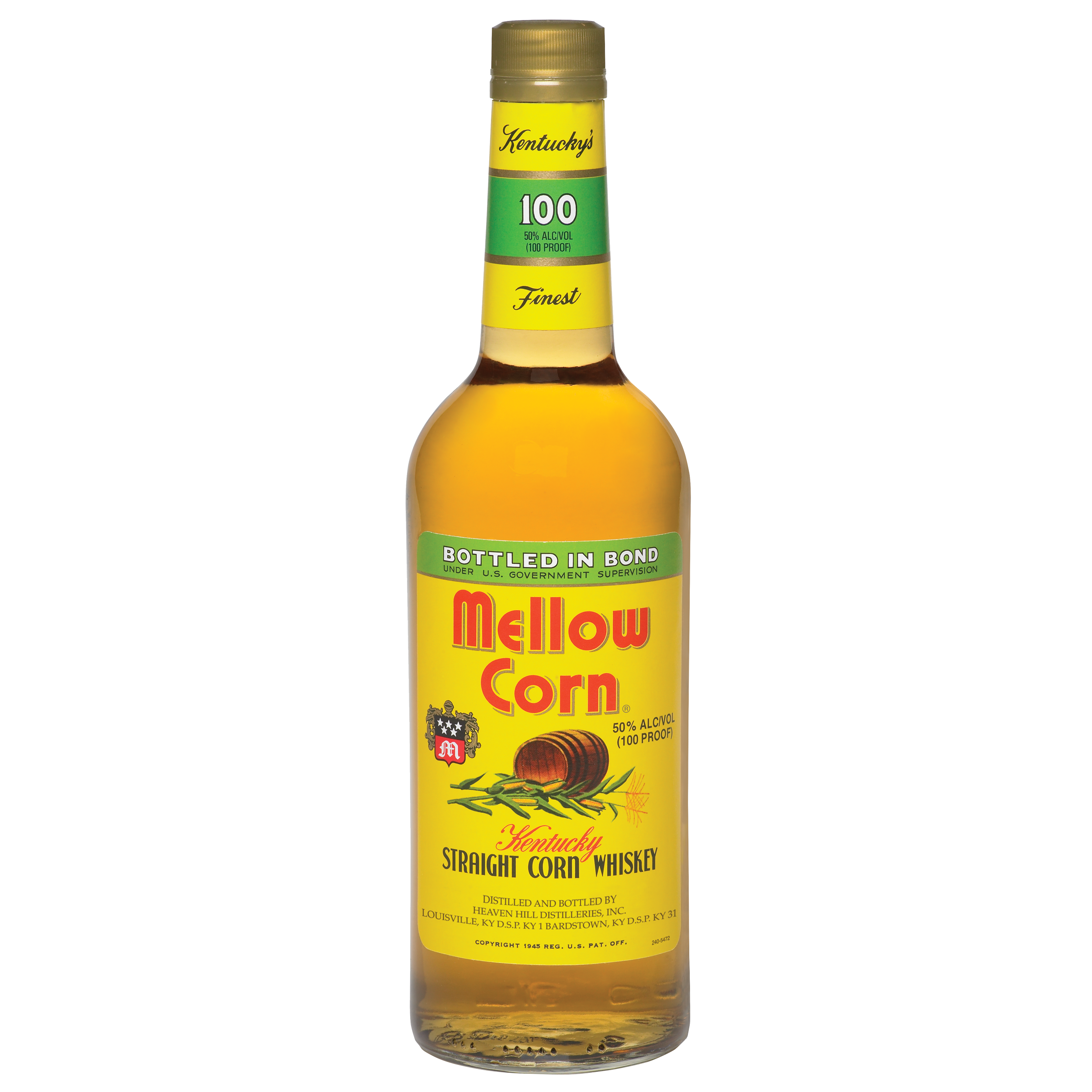 Whiskey Mellow Corn Straight Whiskey