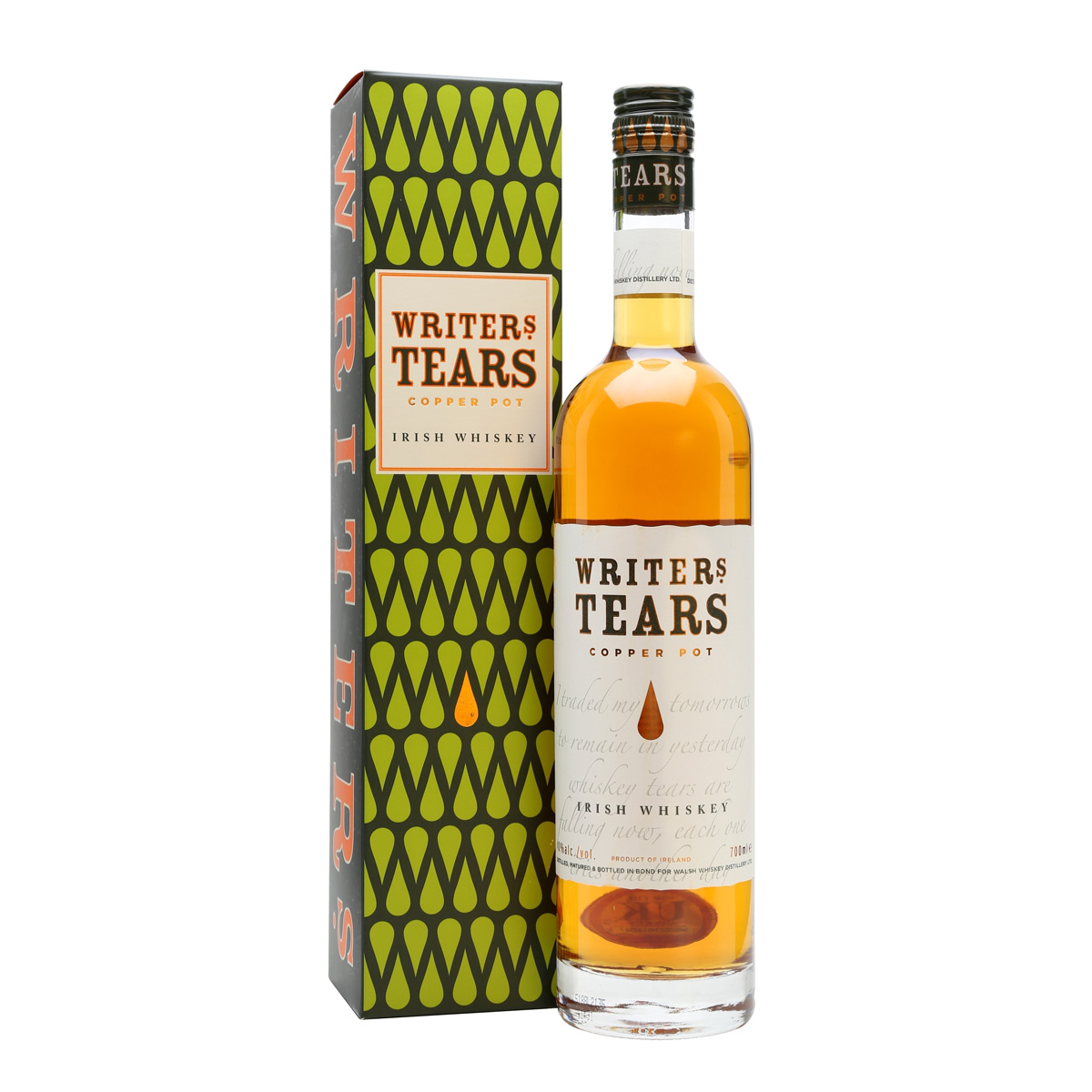 Whiskey Writer's Tears Copper Pot
